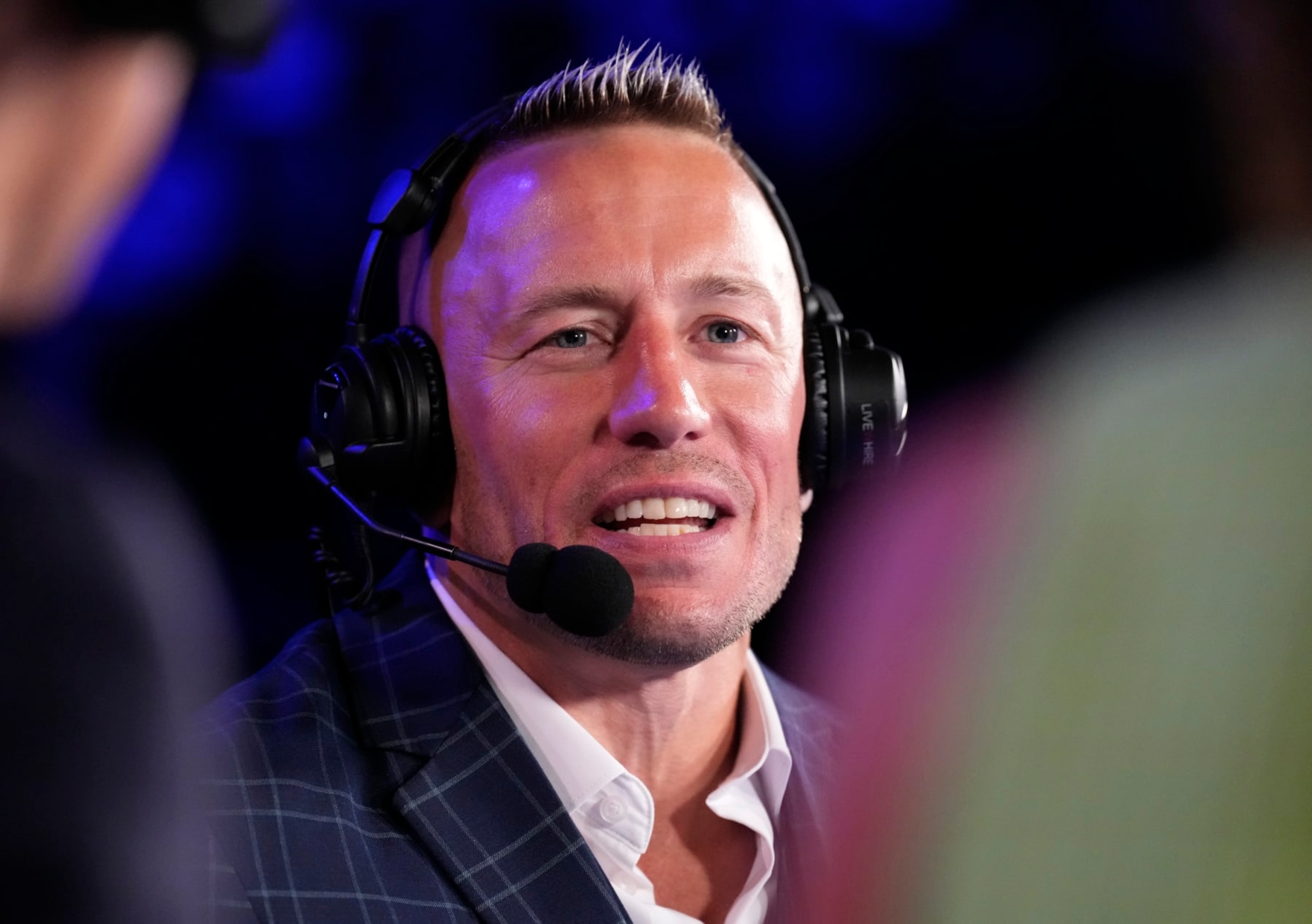 UFC hall-of-famer Georges St-Pierre. UFC hall-of-famer Georges St-Pierre.