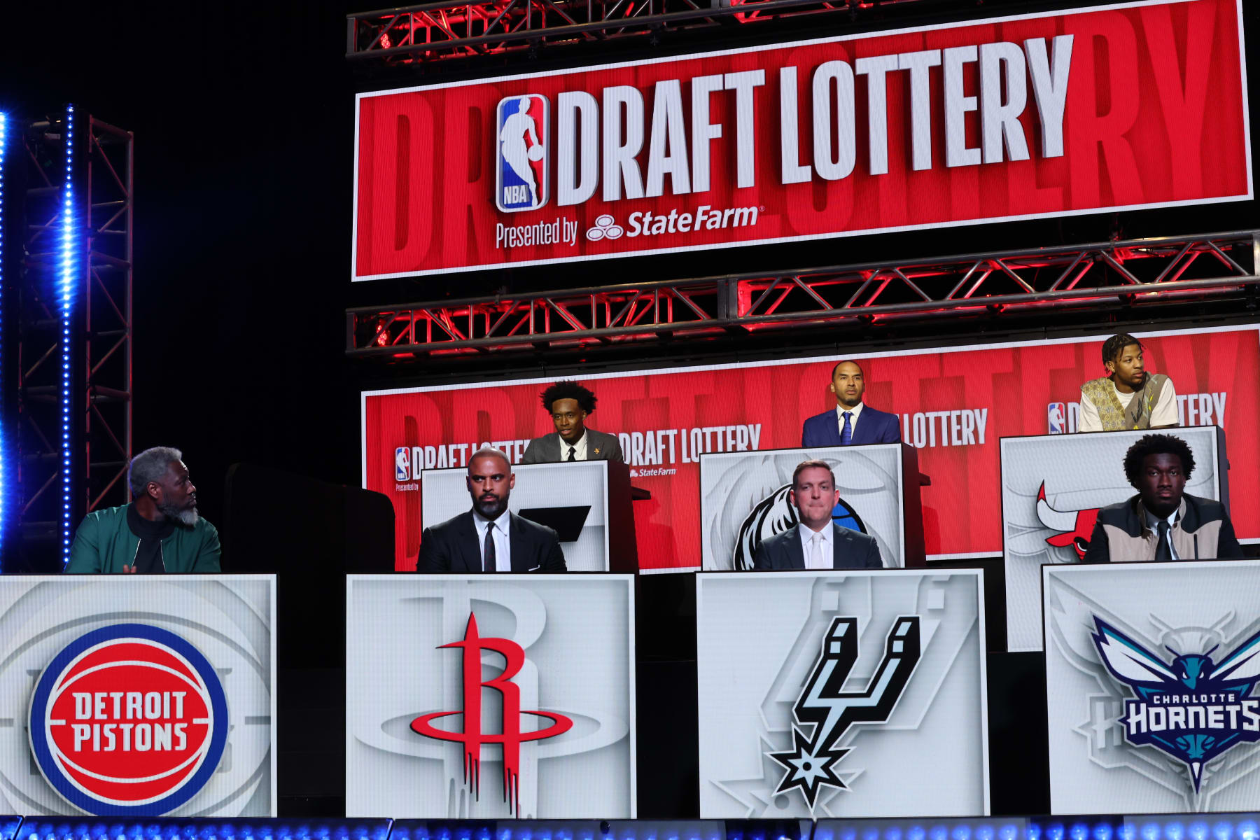 The 2023 NBA draft lottery 