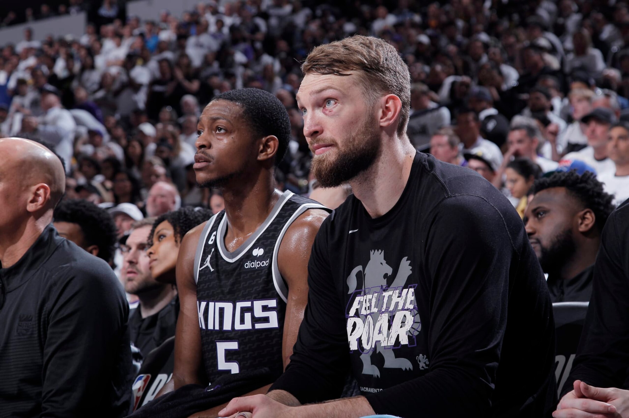De'Aaron Fox and Domantas Sabonis De'Aaron Fox and Domantas Sabonis