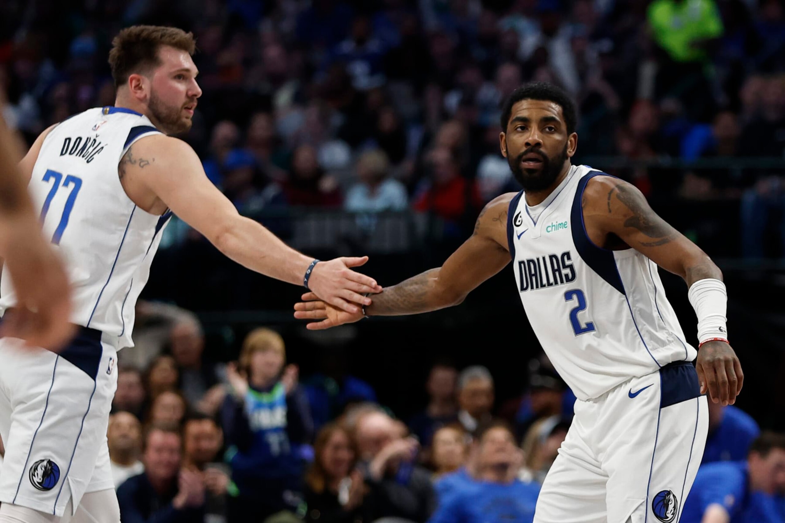 Luka DonÄiÄ and Kyrie Irving Luka DonÄiÄ and Kyrie Irving
