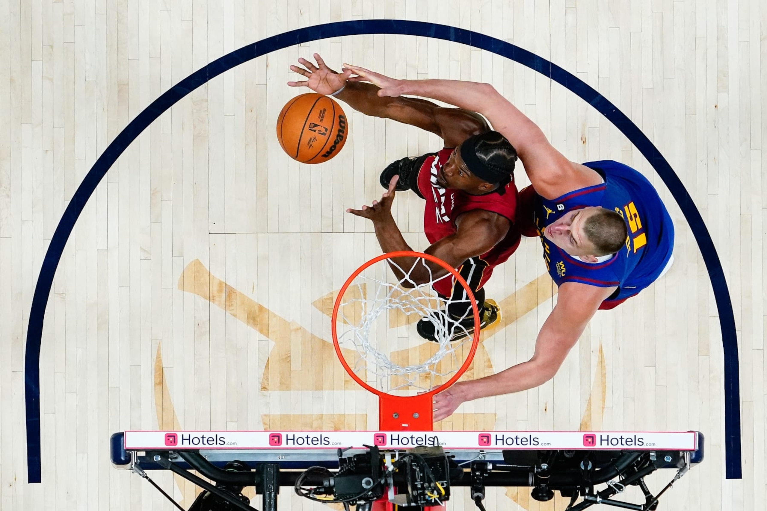 Jimmy Butler and Nikola JokiÄ