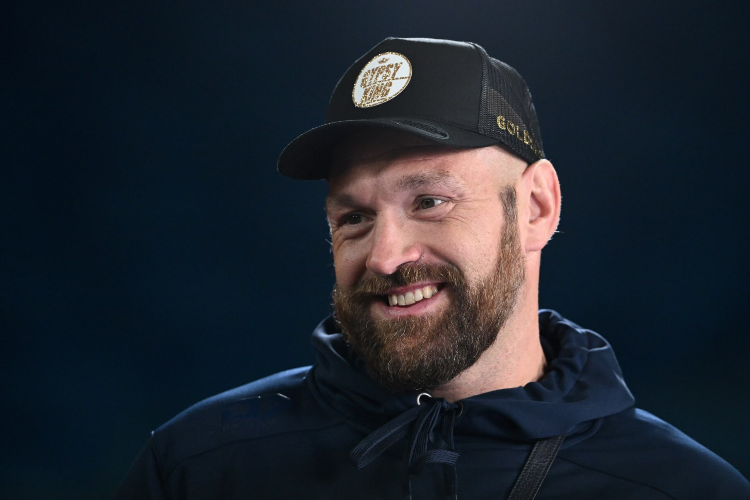 MELBOURNE, AUSTRALIA - MAY 22: WBC heavyweight champion Tyson Fury speaks to the media during a media opportunity at Margaret Court Arena on May 22, 2023 in Melbourne, Australia. (Photo by Quinn Rooney/Getty Images) MELBOURNE, AUSTRALIA - MAY 22: WBC heavyweight champion Tyson Fury speaks to the media during a media opportunity at Margaret Court Arena on May 22, 2023 in Melbourne, Australia. (Photo by Quinn Rooney/Getty Images)