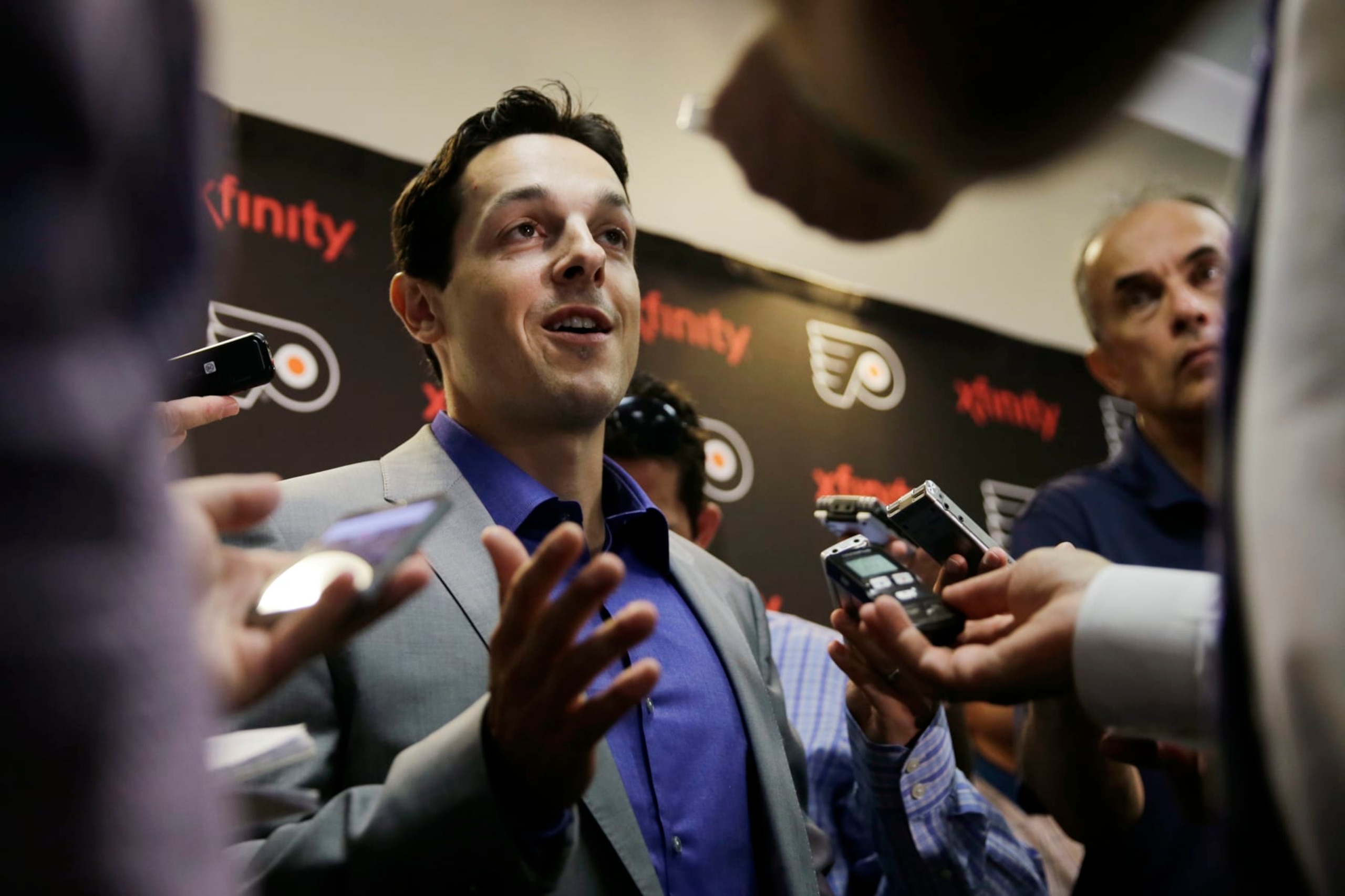 New Flyers GM Danny Brière hit a home run with his first trade.