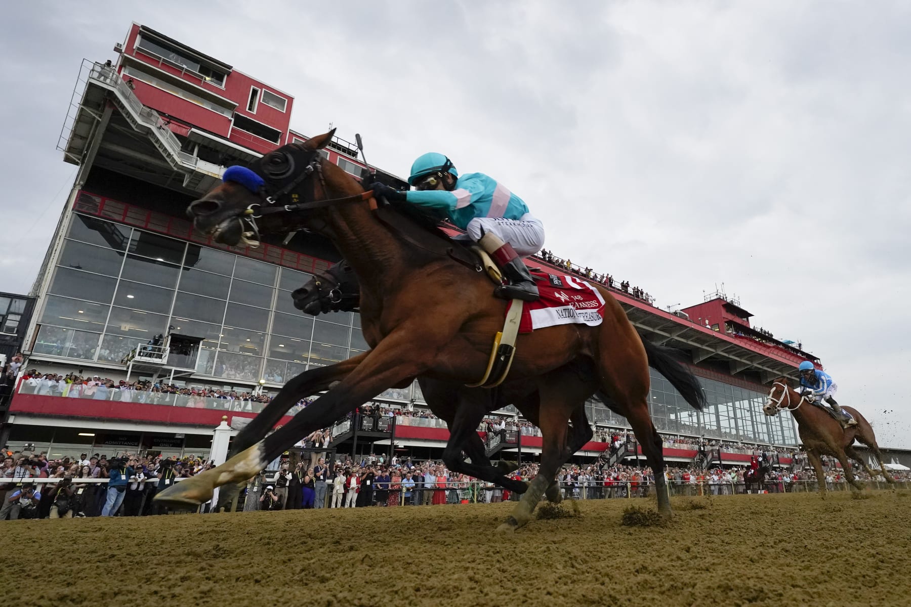 National Treasure will look to keep up the momentum from his Preakness victory.