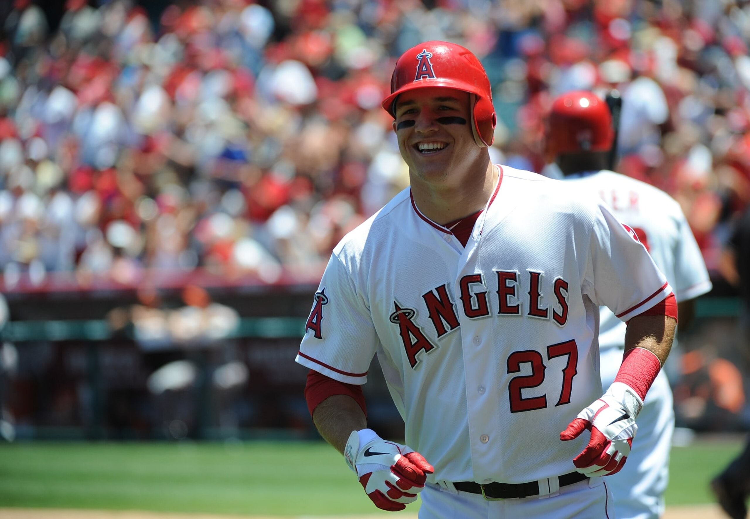 Los Angeles' Mike Trout in 2012