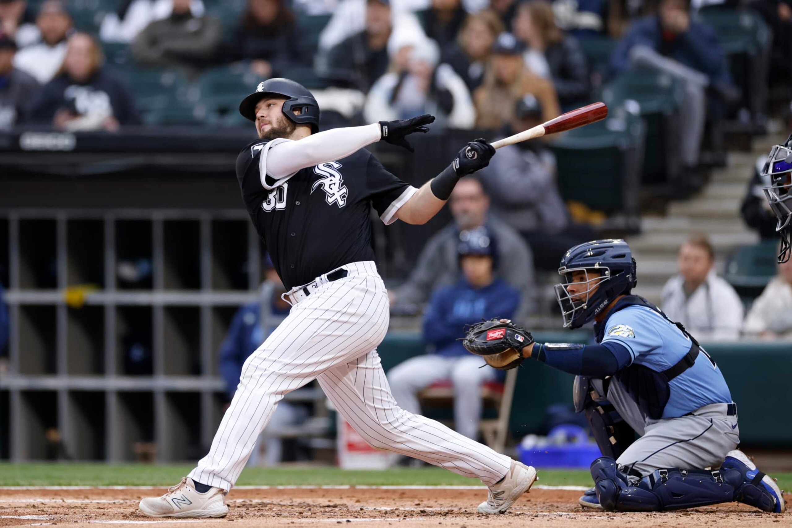 Chicago White Sox's Jake Burger Chicago White Sox's Jake Burger