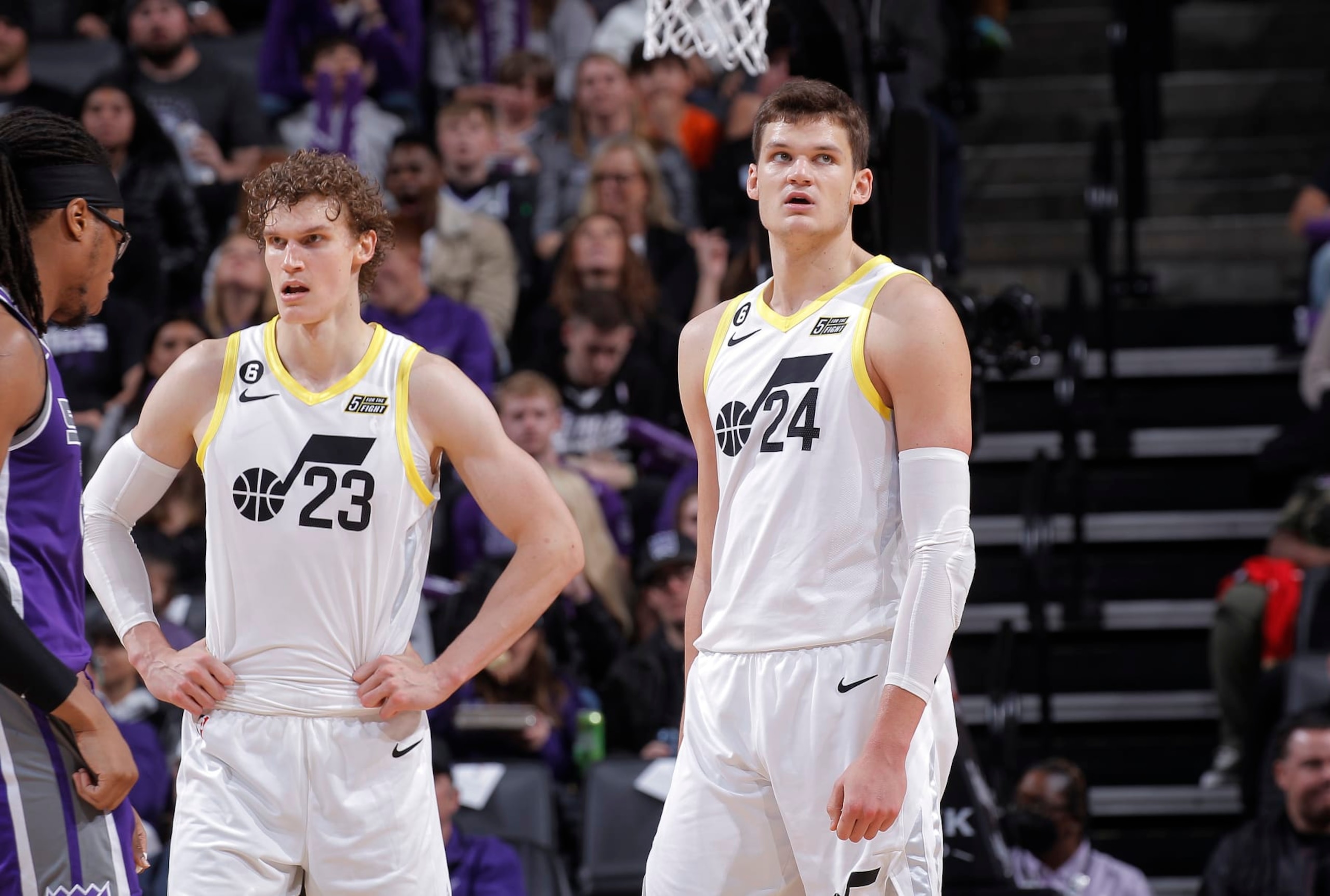 Lauri Markkanen and Walker Kessler