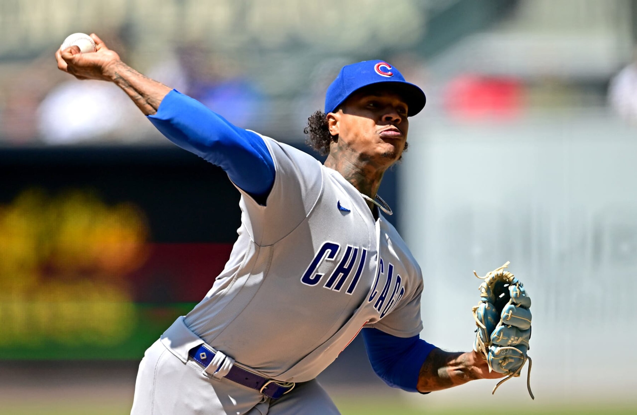 SAN DIEGO, CALIFORNIA - JUNE 4: Marcus Stroman #0 of the Chicago Cubs pitches in the first inning against the San Diego Padres at PETCO Park on June 4, 2023 in San Diego, California. (Photo by Jayne Kamin-Oncea/Getty Images)