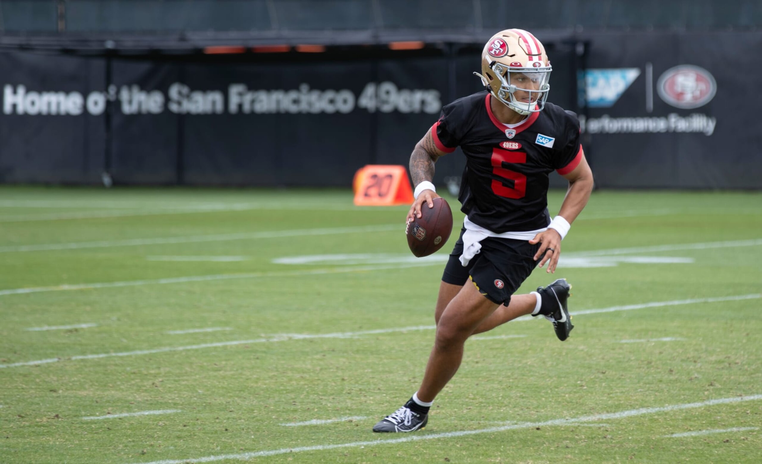 49ers QB Trey Lance