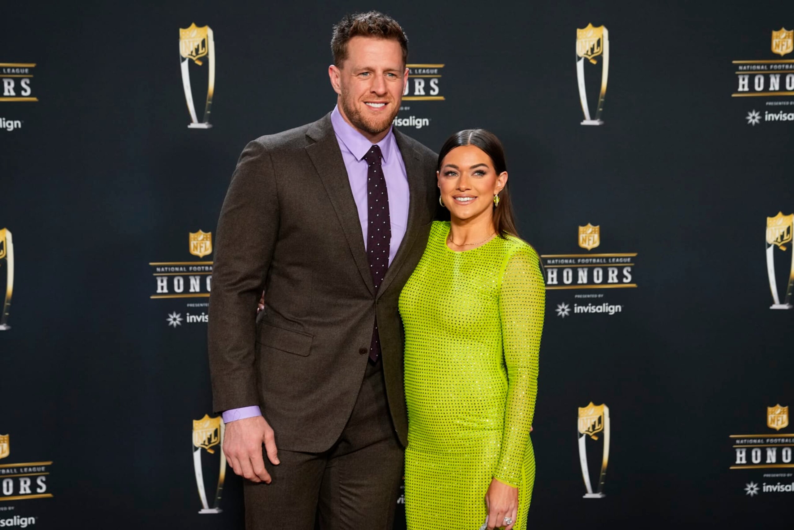 Former football player J.J. Watt arrives for the NFL Honors award show ahead of the Super Bowl 57 football game, Thursday, Feb. 9, 2023, in Phoenix. (AP Photo/Matt York) Former football player J.J. Watt arrives for the NFL Honors award show ahead of the Super Bowl 57 football game, Thursday, Feb. 9, 2023, in Phoenix. (AP Photo/Matt York)