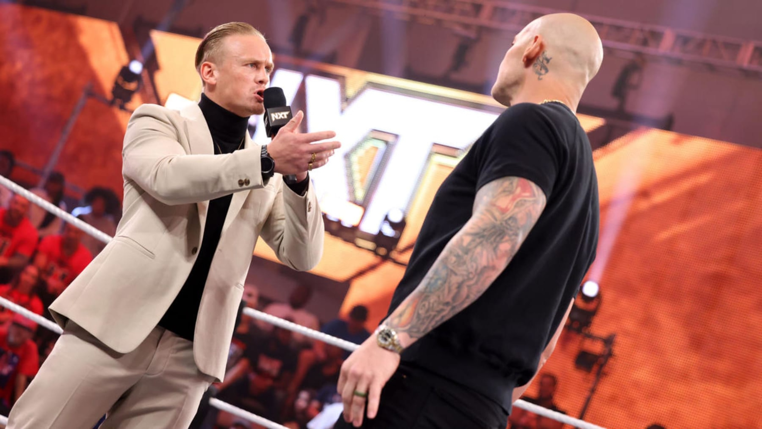 Ilja Dragunov and Baron Corbin both want an NXT Championship opportunity, but only one would get it.