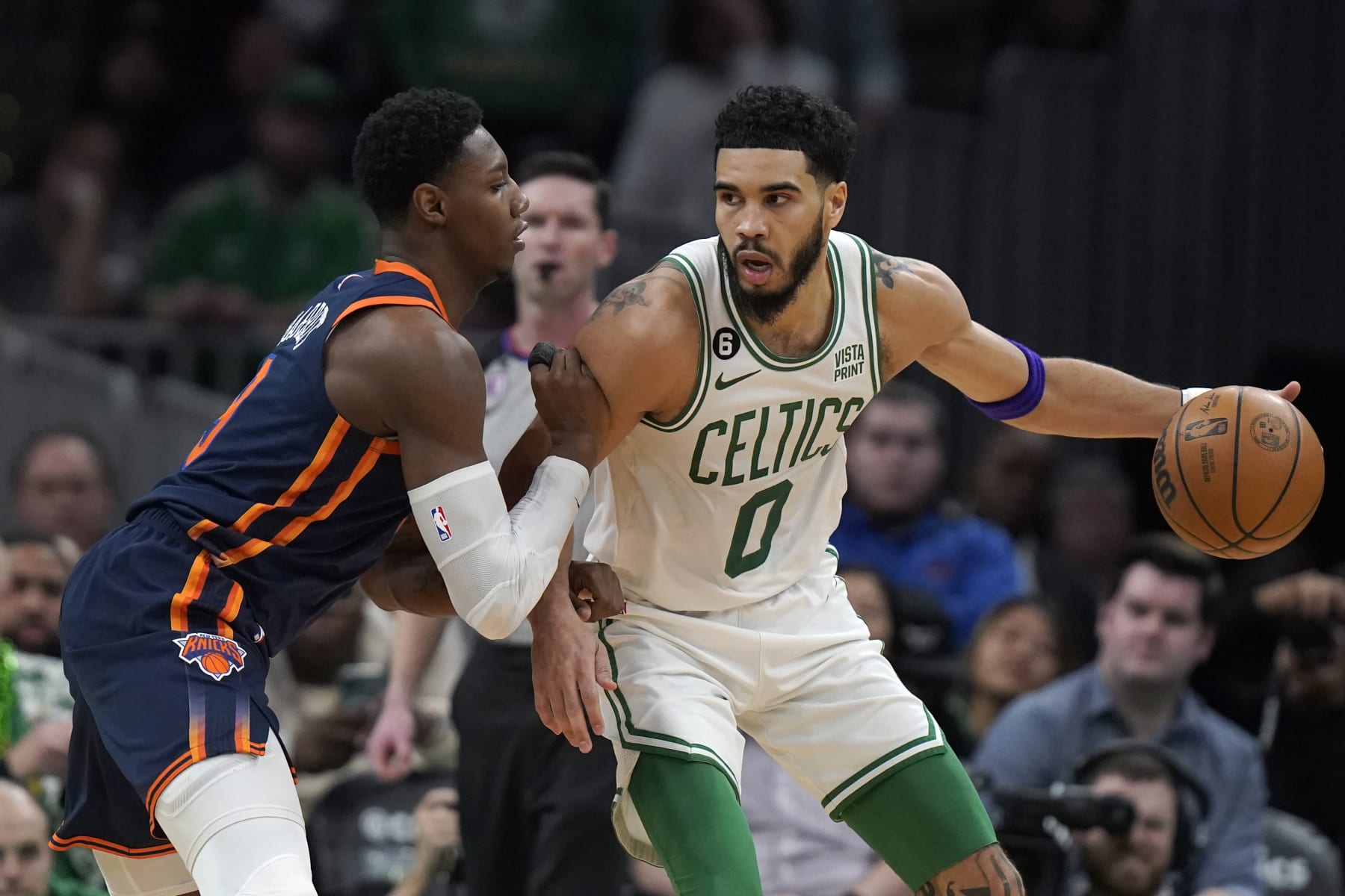 RJ Barrett and Jayson Tatum