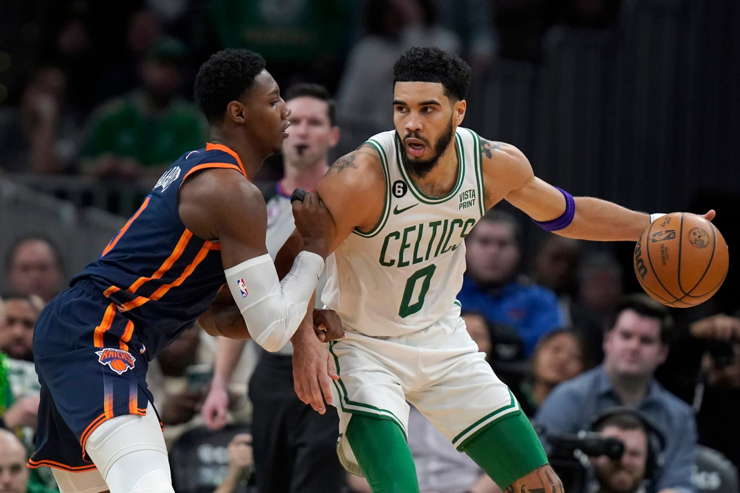 RJ Barrett and Jayson Tatum