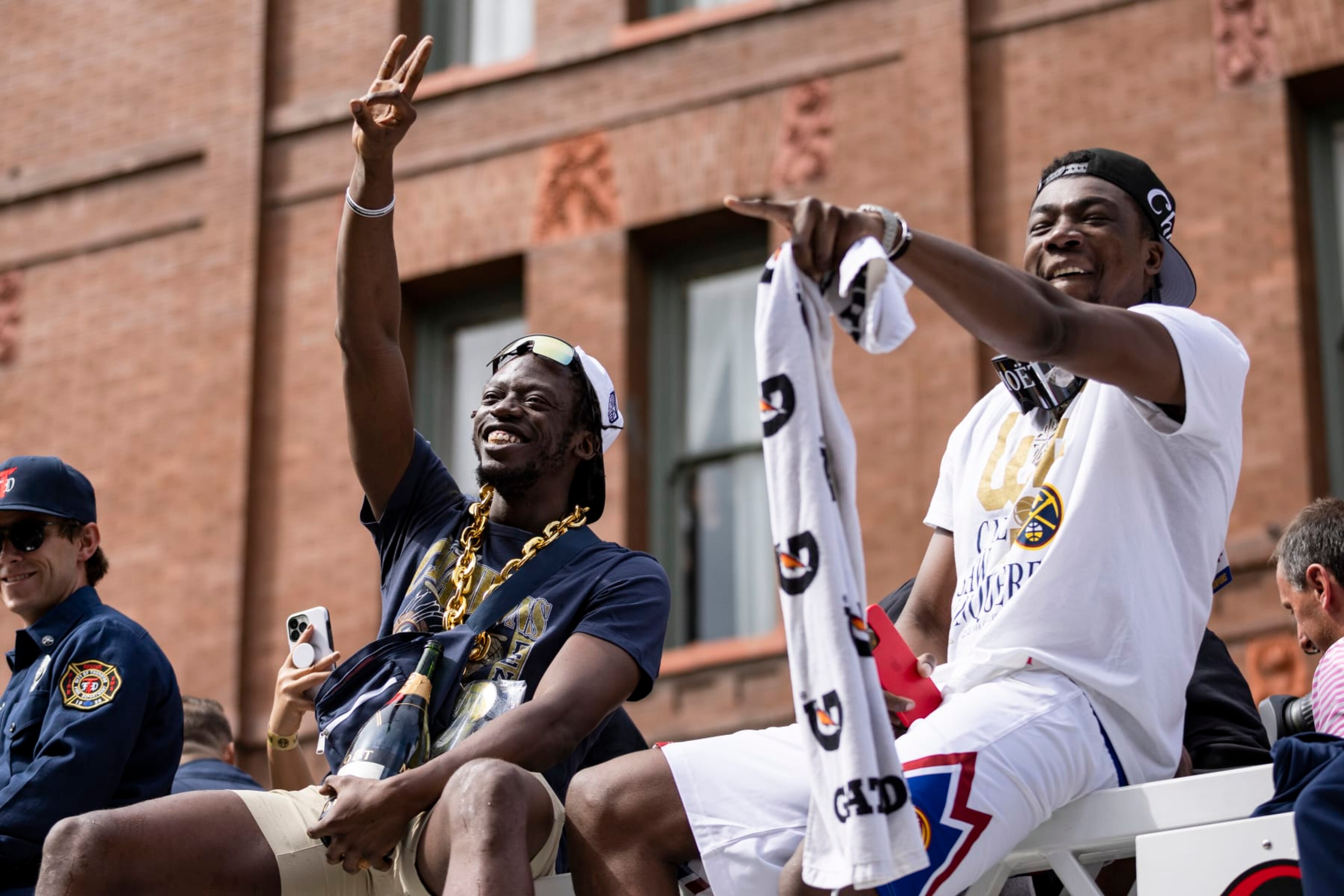 Reggie Jackson and Thomas Bryant Reggie Jackson and Thomas Bryant