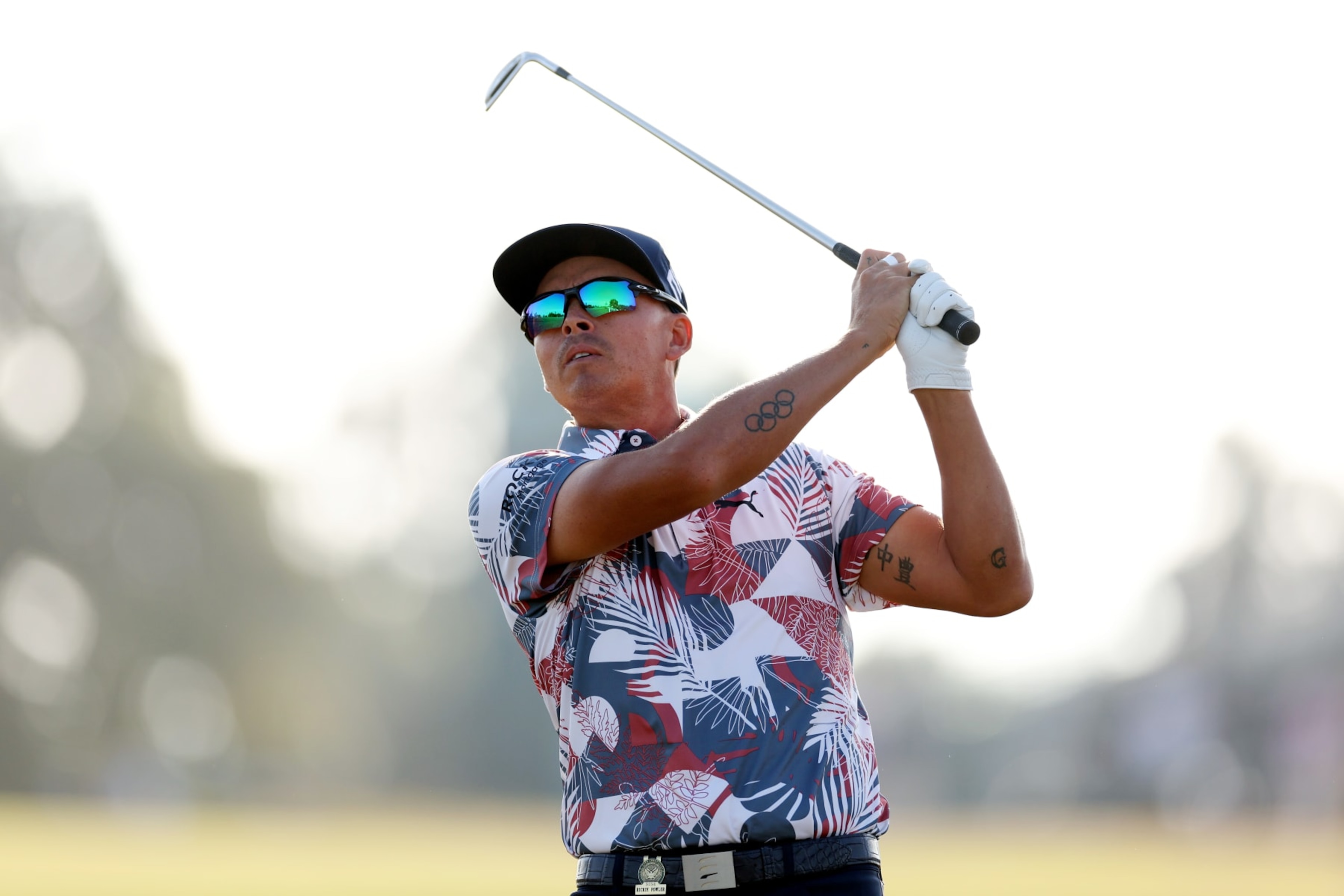 LOS ANGELES, CALIFORNIA - JUNE 16: Rickie Fowler of the United States on the 16th hole during the second round of the 123rd U.S. Open Championship at The Los Angeles Country Club on June 16, 2023 in Los Angeles, California. (Photo by Ezra Shaw/Getty Images) LOS ANGELES, CALIFORNIA - JUNE 16: Rickie Fowler of the United States on the 16th hole during the second round of the 123rd U.S. Open Championship at The Los Angeles Country Club on June 16, 2023 in Los Angeles, California. (Photo by Ezra Shaw/Getty Images)