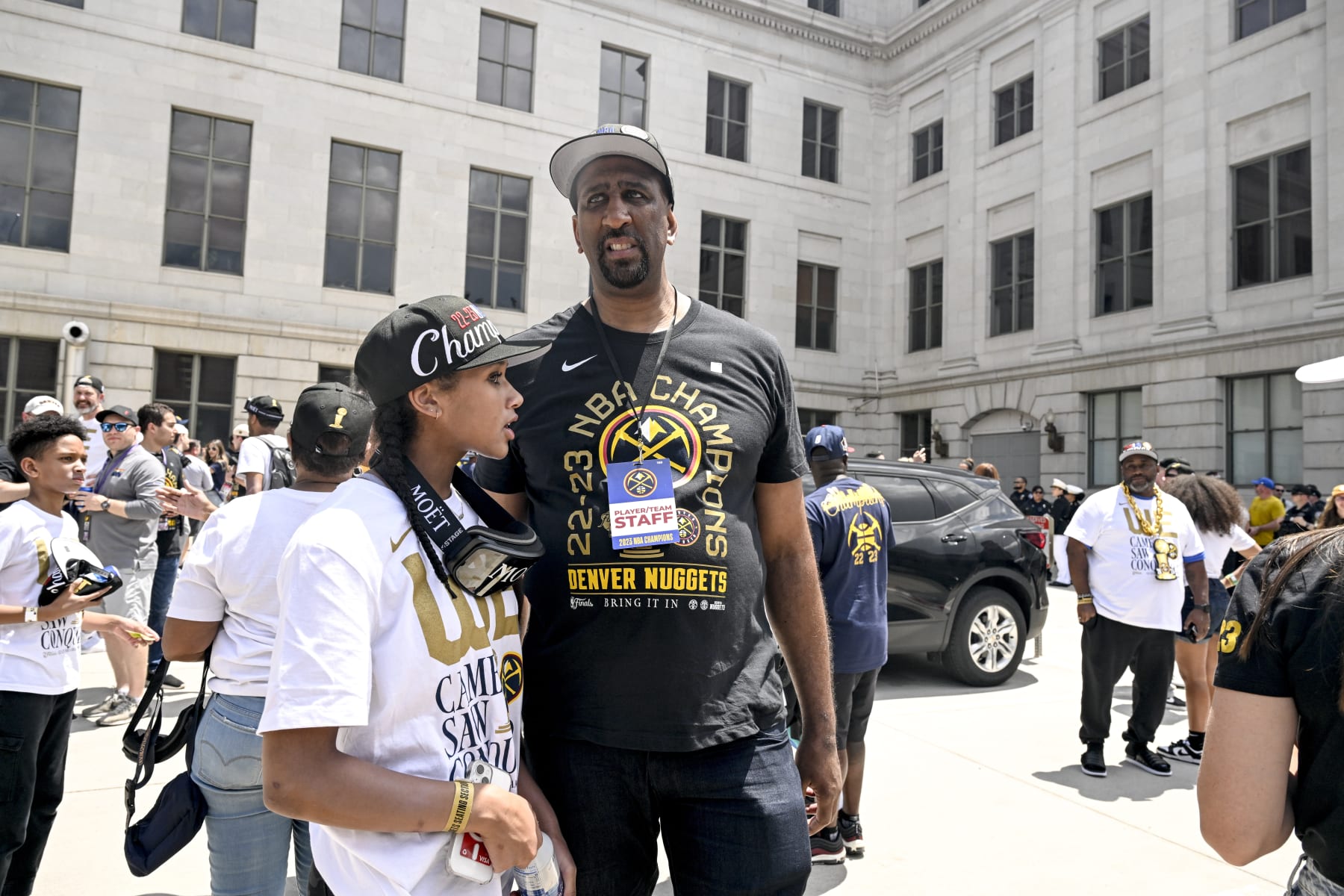 Nuggets general manager Calvin Booth