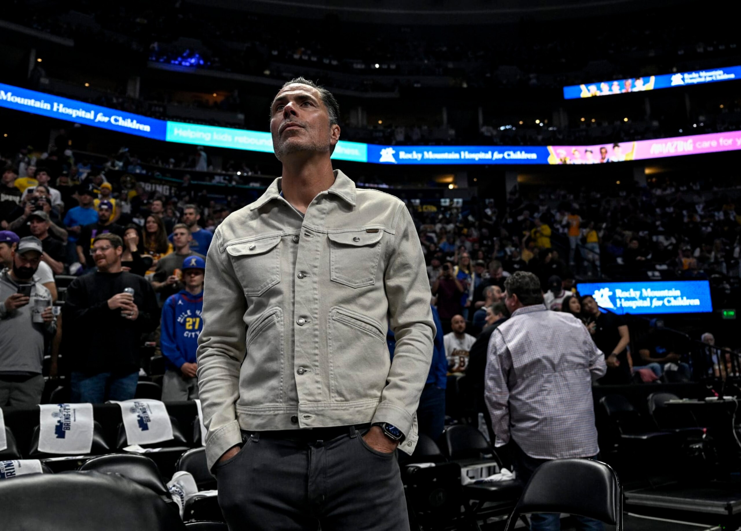 Lakers general manager Rob Pelinka