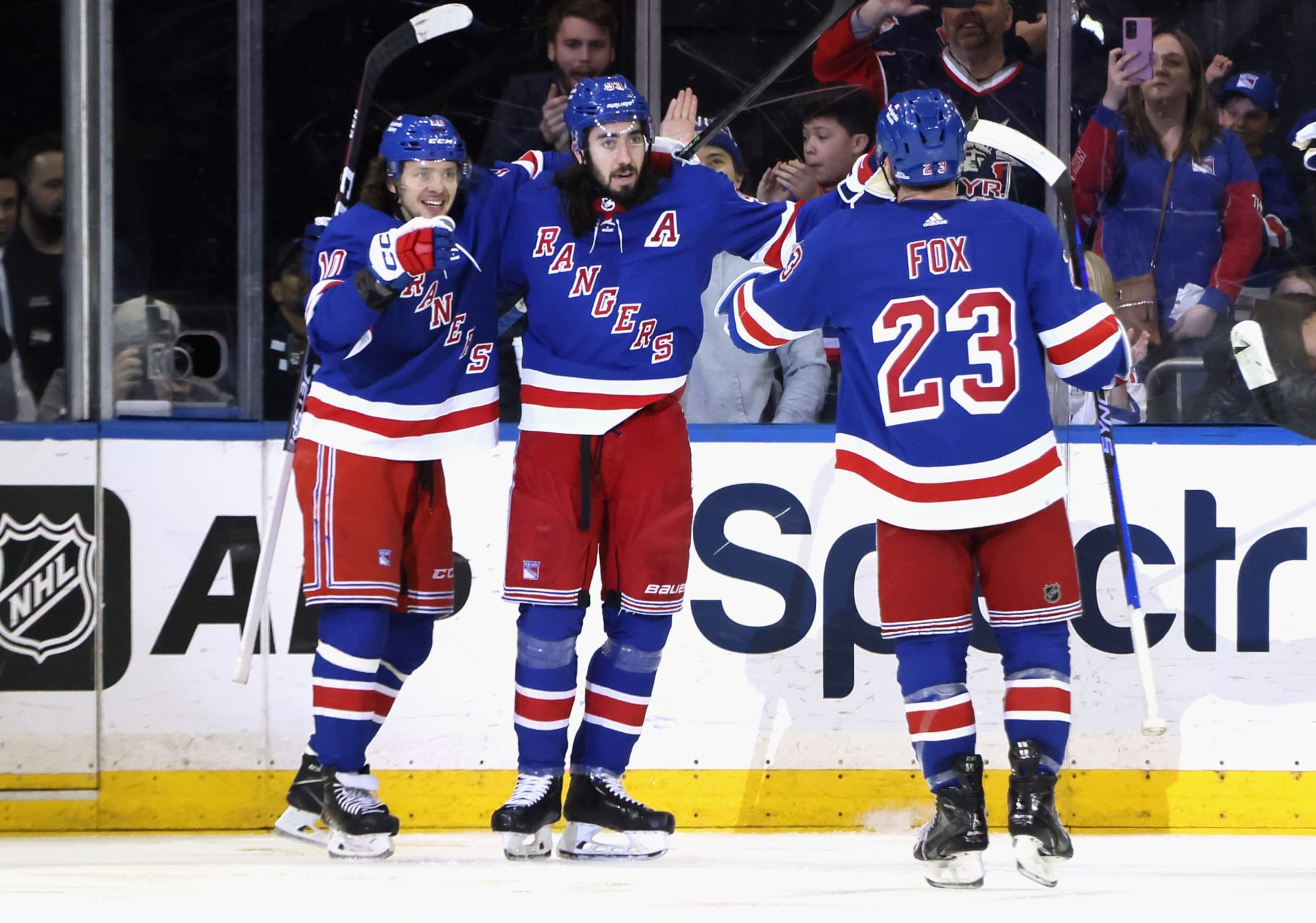 The Rangers have some cap space to play with to give Artemi Panarin, Mika Zibanejad and Adam Fox some help to make a run at the Stanley Cup. The Rangers have some cap space to play with to give Artemi Panarin, Mika Zibanejad and Adam Fox some help to make a run at the Stanley Cup.