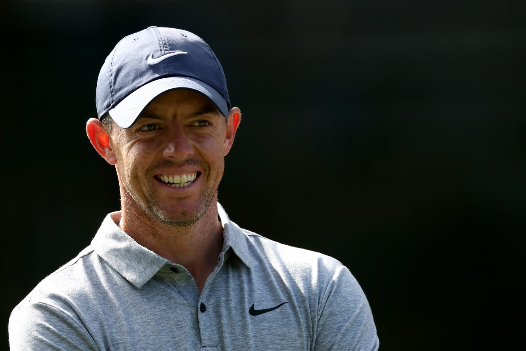CROMWELL, CONNECTICUT - JUNE 21: Rory McIlroy of Northern Ireland waits to hit during a practice round prior to the Travelers Championship at TPC River Highlands on June 21, 2023 in Cromwell, Connecticut. (Photo by Rob Carr/Getty Images)
