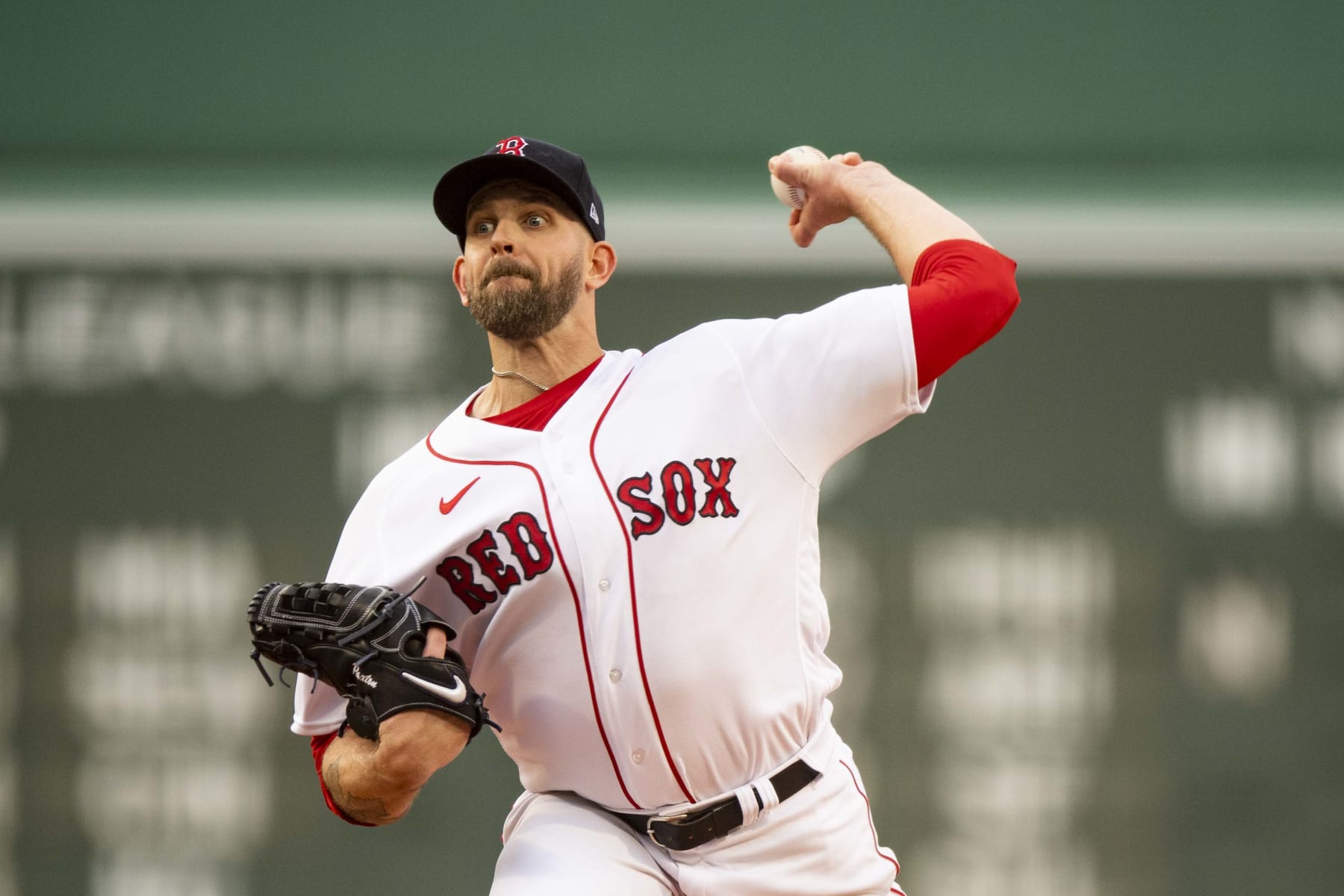 BOSTON, MA - JUNE 12: James Paxton #65 of the Boston Red Sox delivers during the first inning against the Colorado Rockies on June 12, 2023 at Fenway Park in Boston, Massachusetts. (Photo by Billie Weiss/Boston Red Sox/Getty Images)