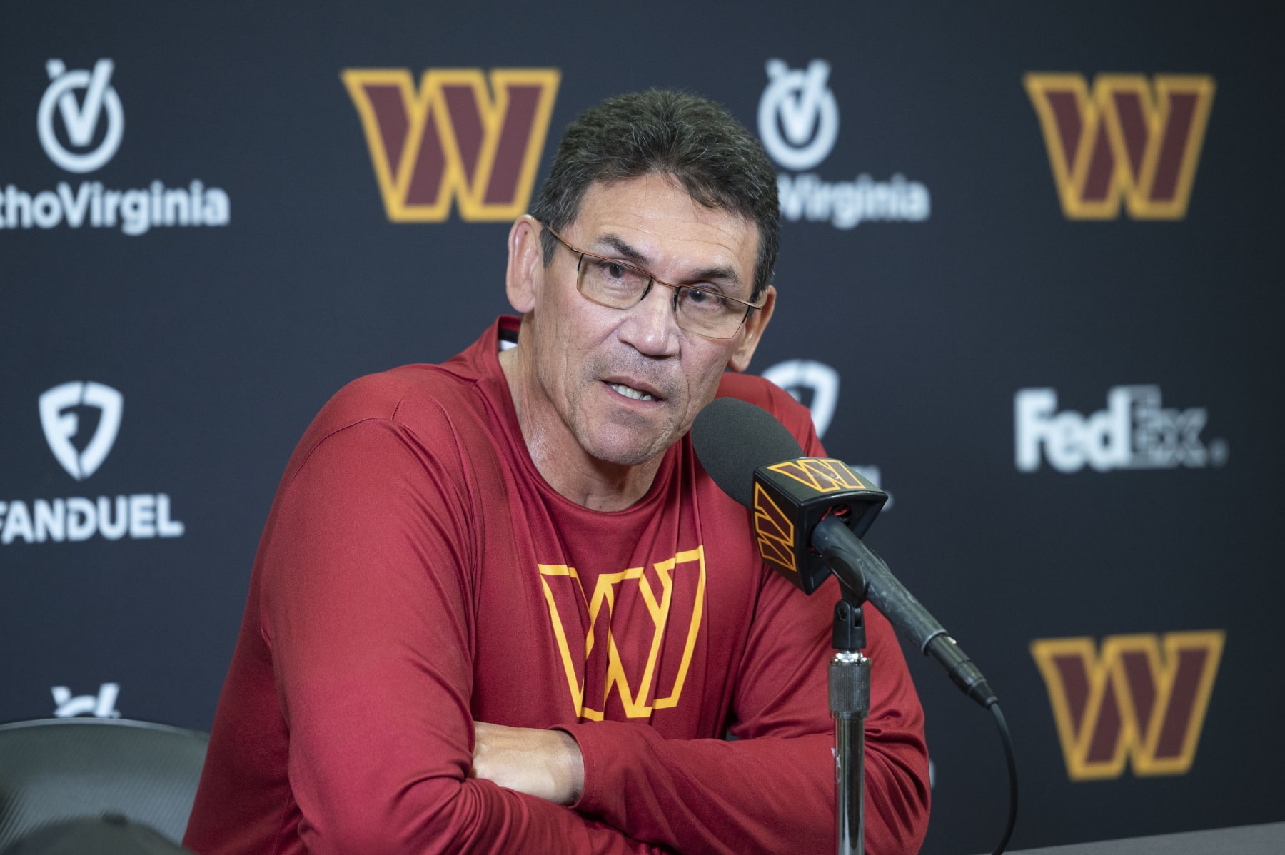 Commanders head coach Ron Rivera