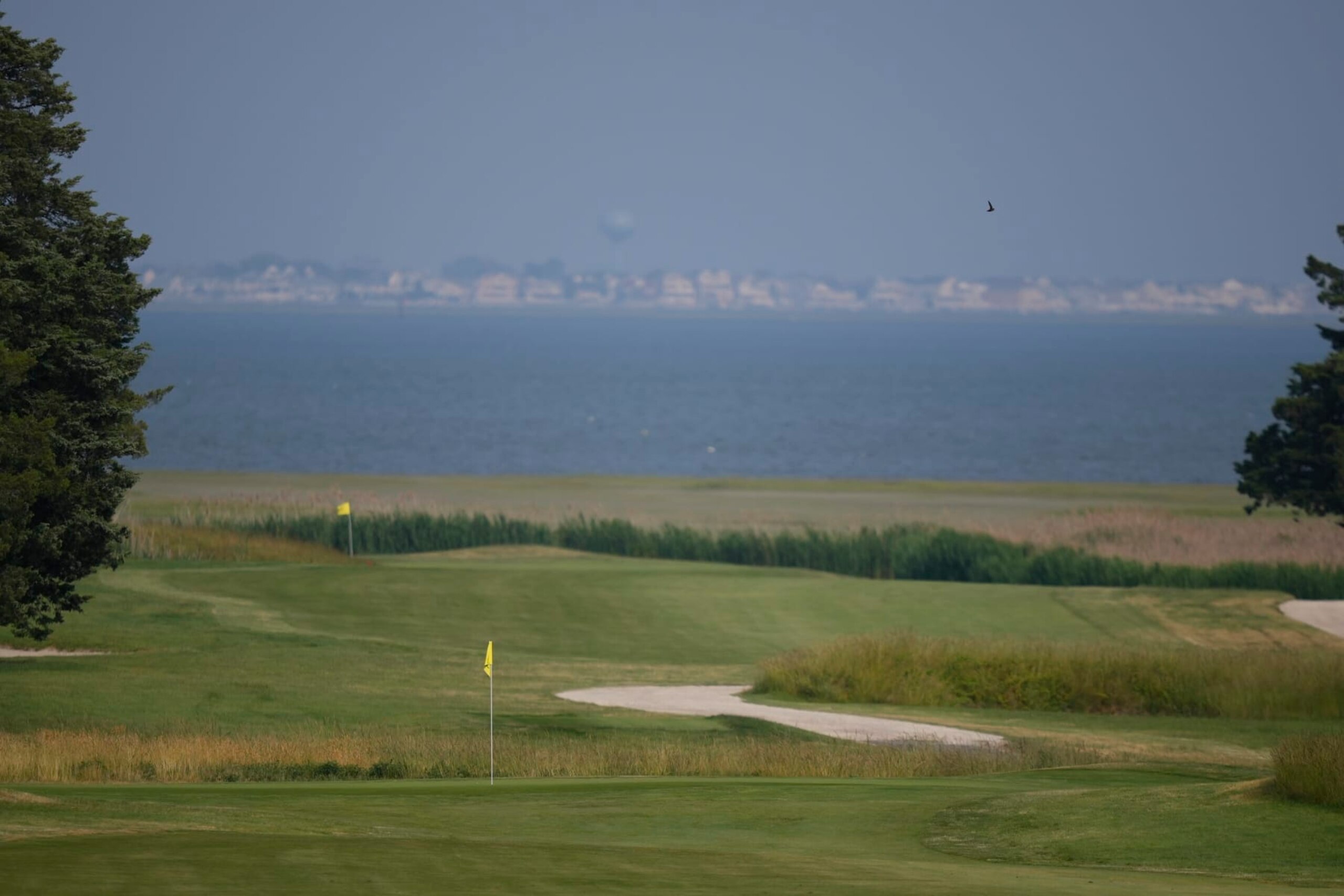 The Stockton Seaview Hotel and Golf Club's Bay Course is seen during the final round of the ShopRite LPGA Classic golf tournament, Sunday, June 11, 2023, in Galloway, N.J. (AP Photo/Matt Slocum)