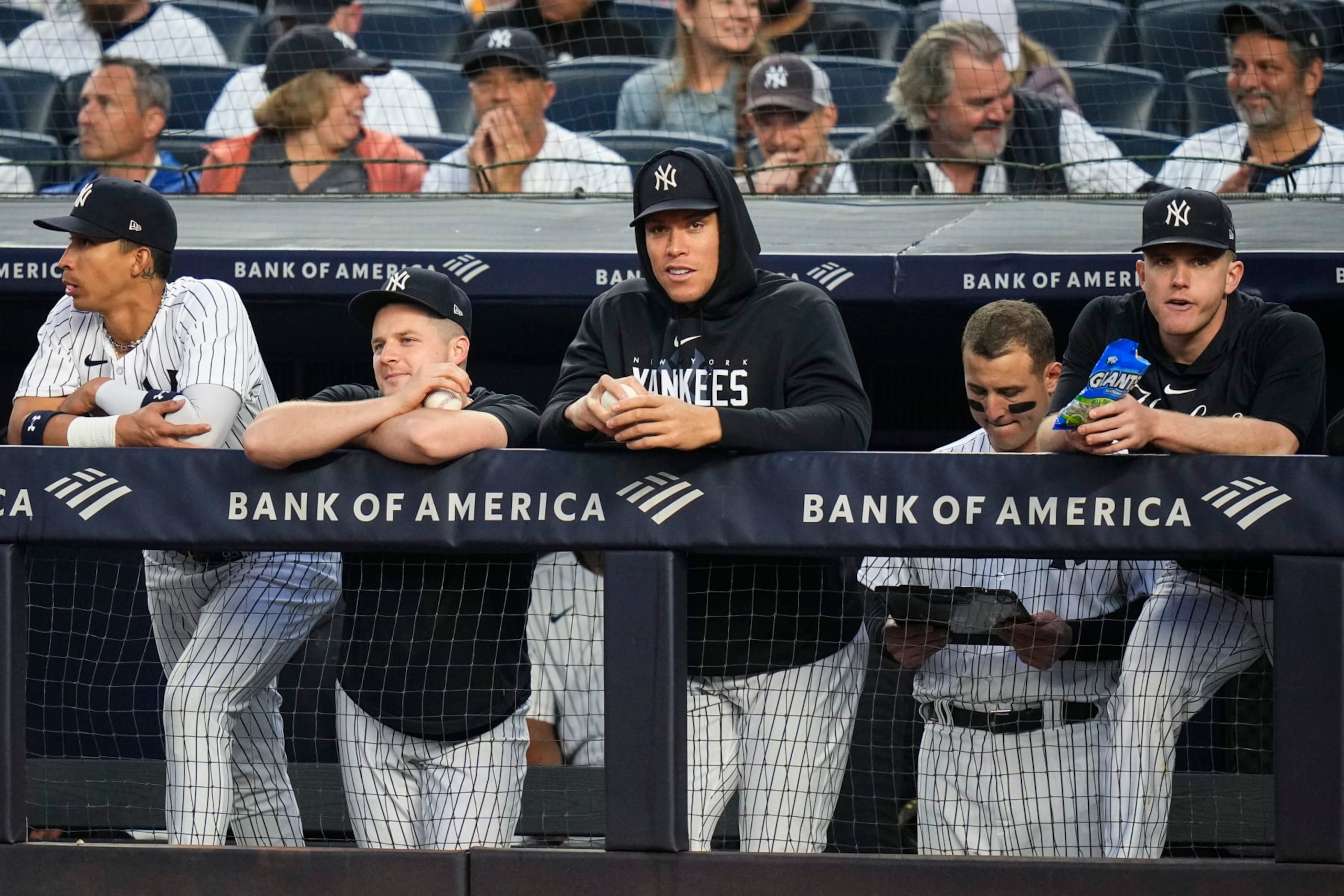 New York's Aaron Judge (C)