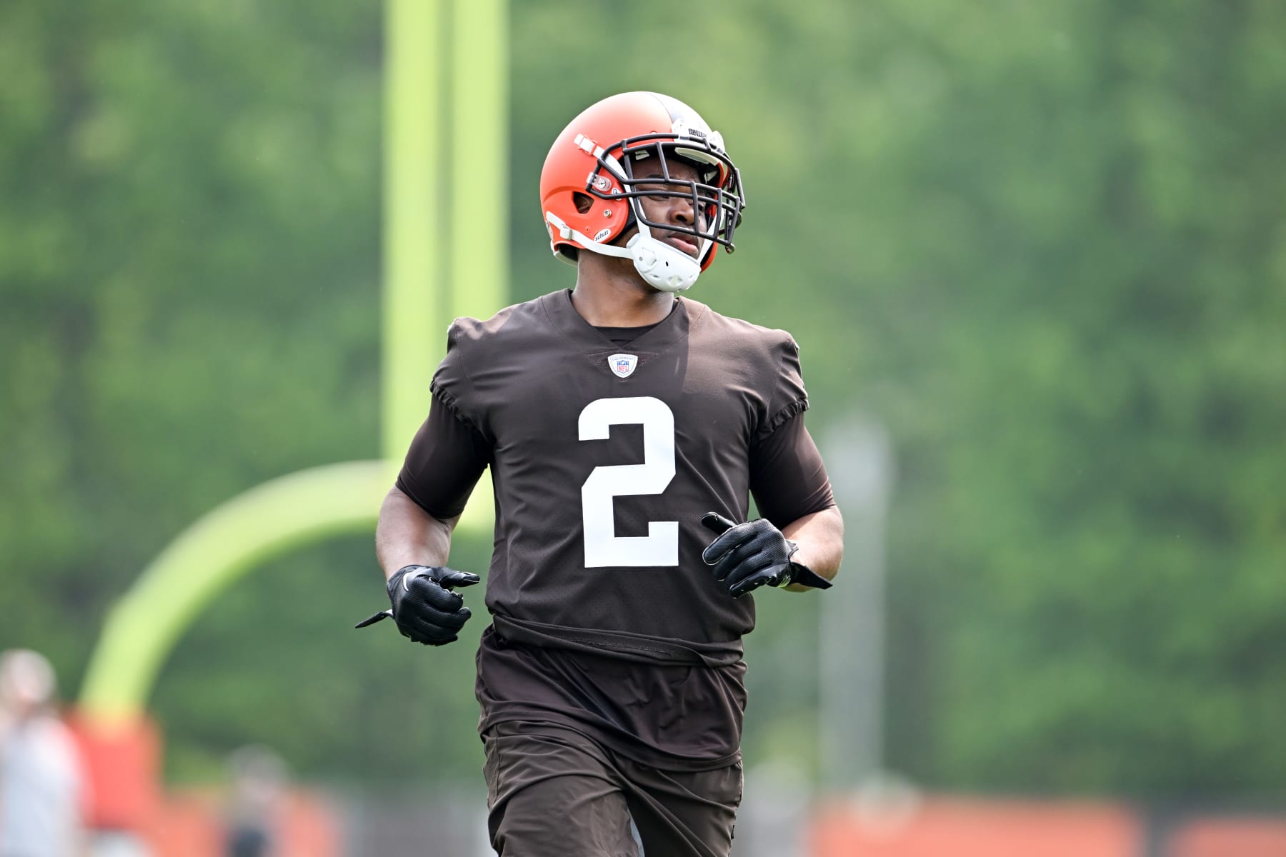 BEREA, OHIO - JUNE 06: Amari Cooper #2 of the Cleveland Browns runs a drill during the Cleveland Browns mandatory veteran minicamp at CrossCountry Mortgage Campus on June 6, 2023 in Berea, Ohio. (Photo by Nick Cammett/Diamond Images via Getty Images)