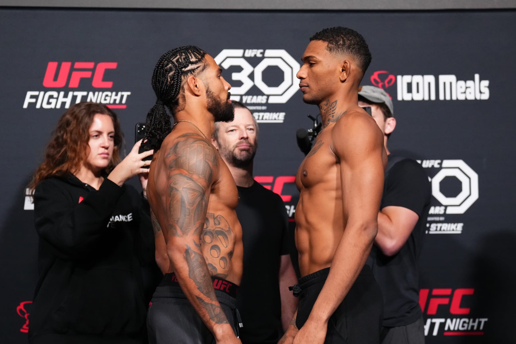 Max Griffin (left) and Michael Morales (right)