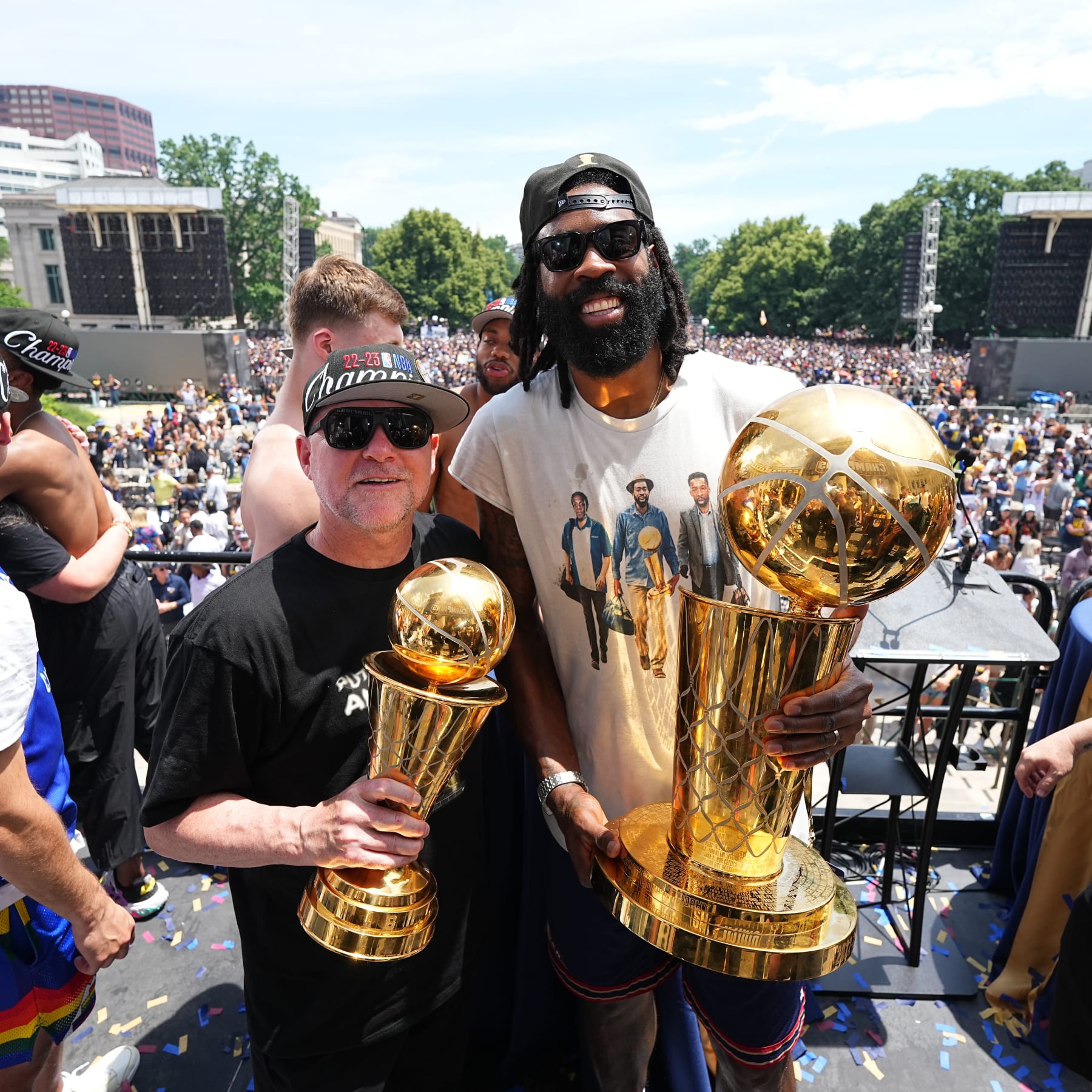 Michael Malone and DeAndre Jordan