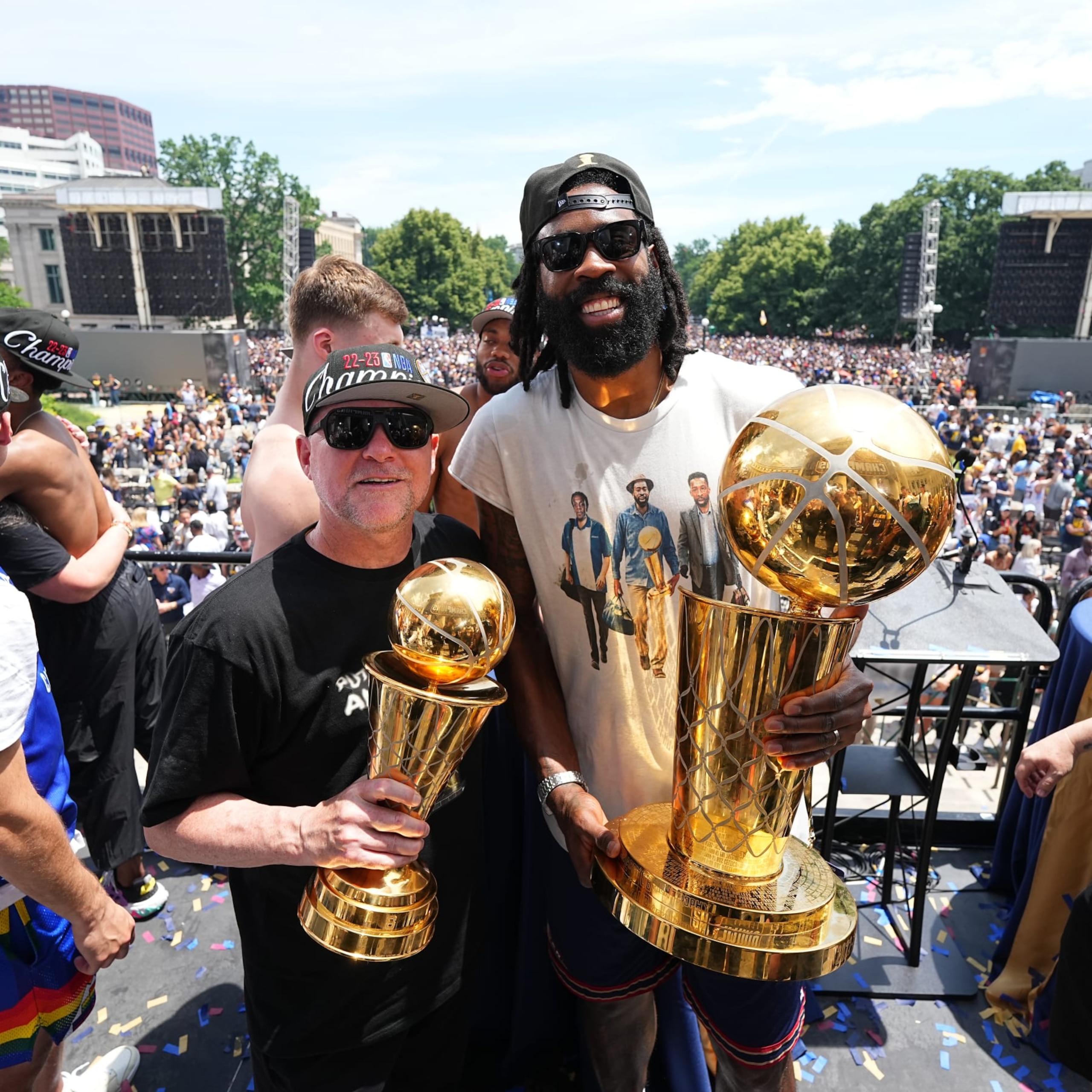 Michael Malone and DeAndre Jordan