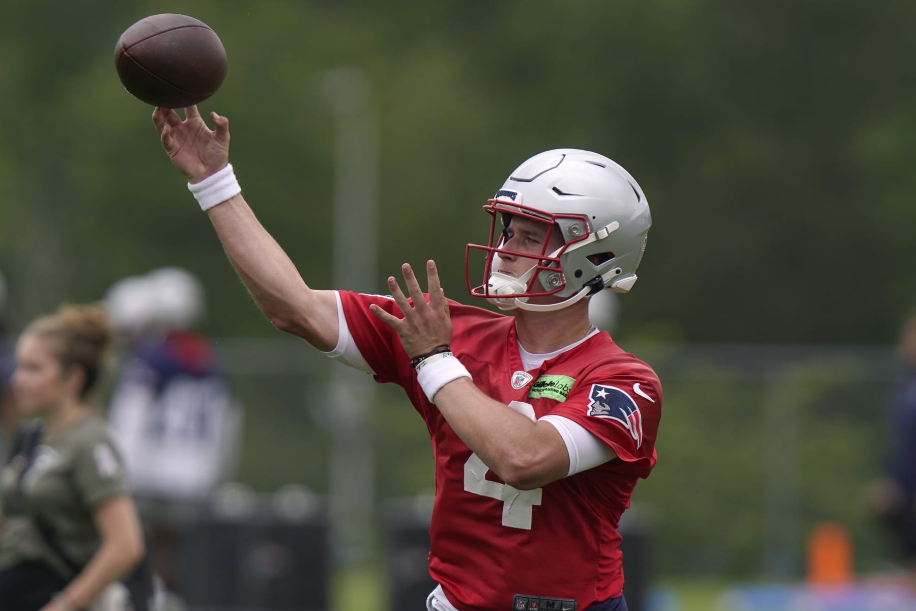 New England Patriots QB Bailey Zappe