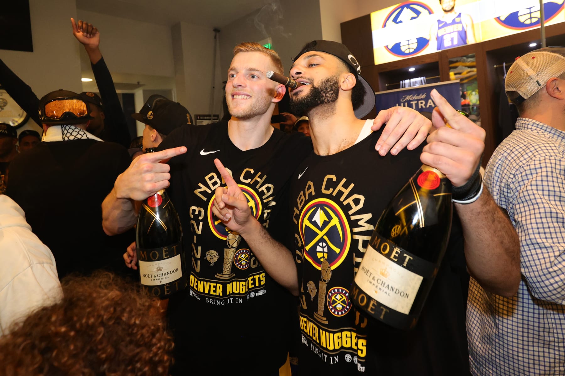 Jack White and Jamal Murray