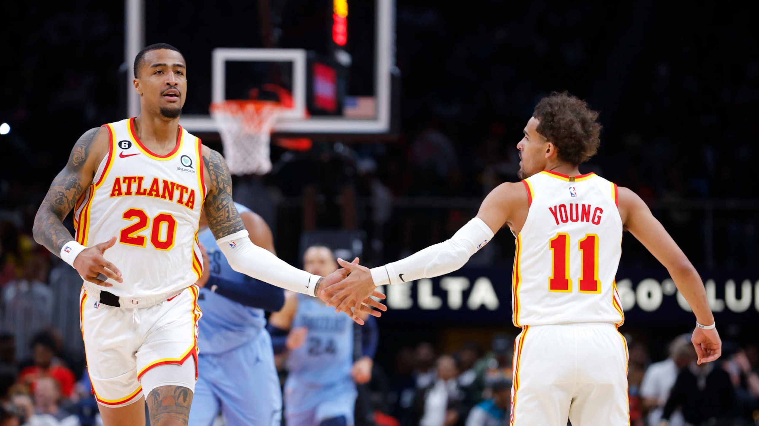 John Collins and Trae Young