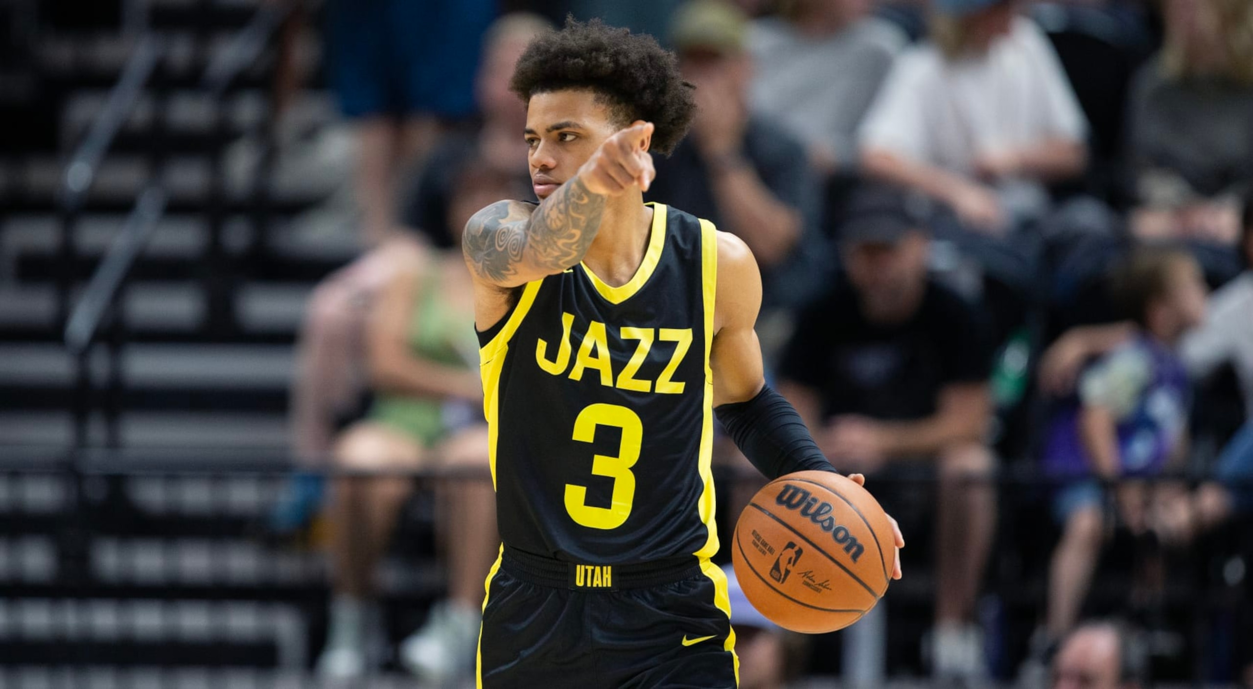 Keyonte George, Utah Jazz Keyonte George, Utah Jazz