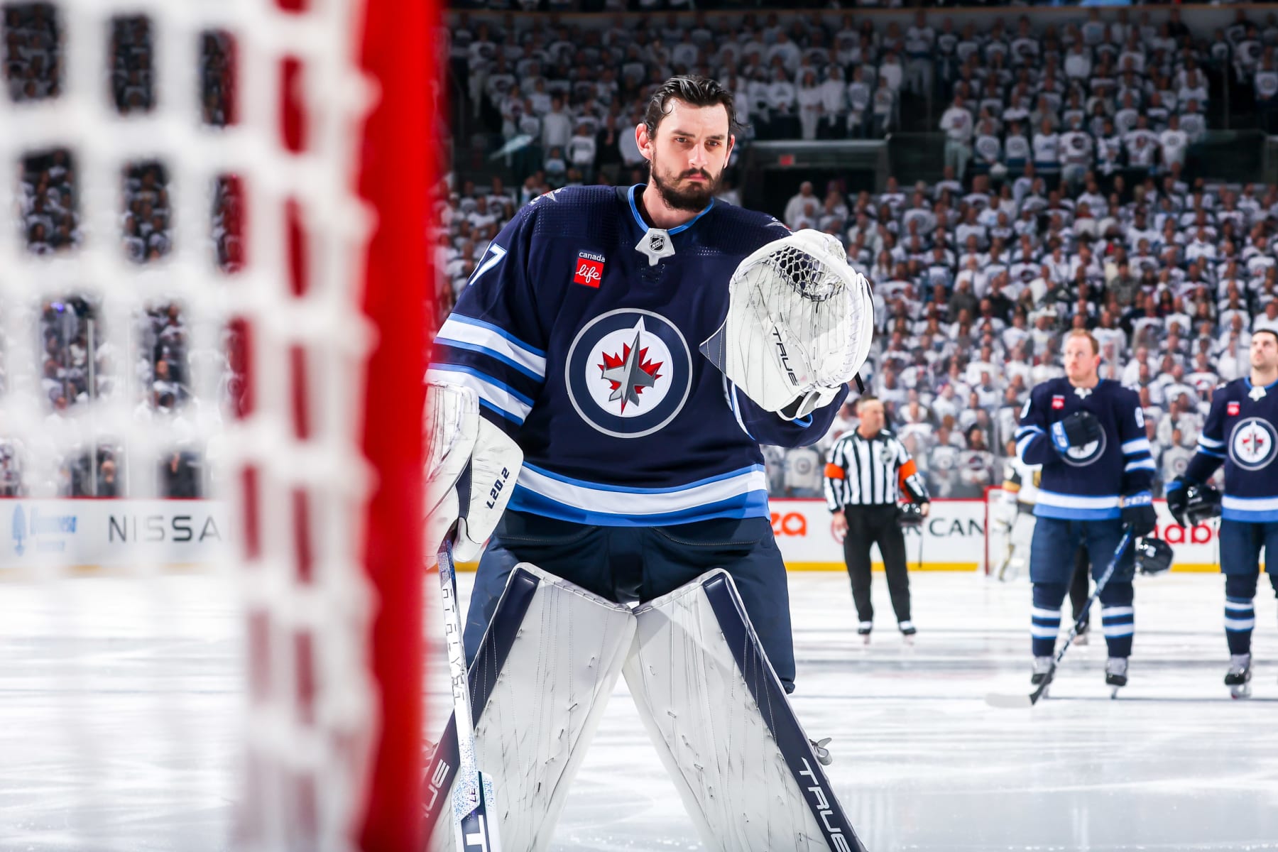 Could Winnipeg's Connor Hellebuyck ask to be traded?