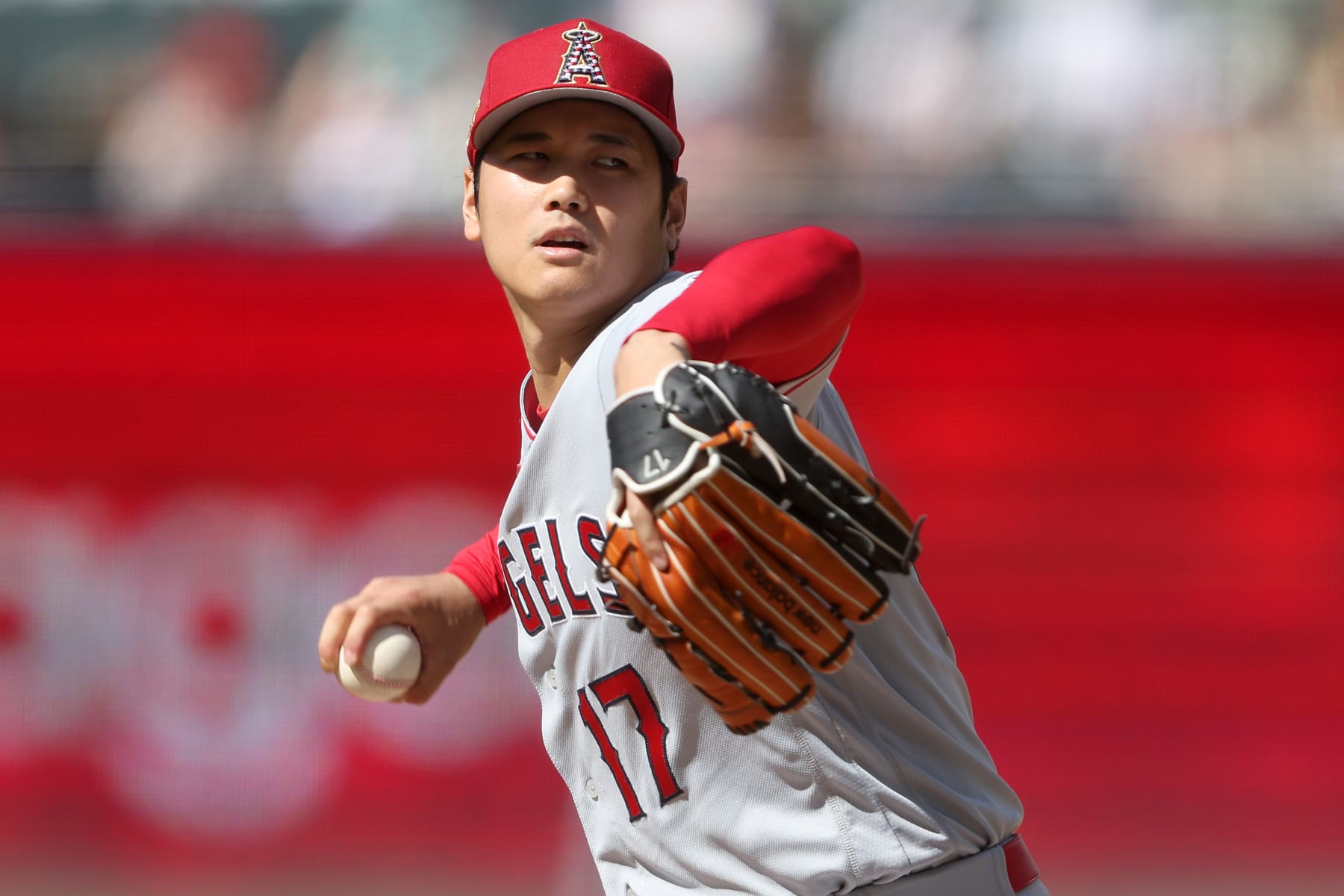 SAN DIEGO, CALIFORNIA - JULY 04: Shohei Ohtani #17 of the Los Angeles Angels pitches during the first inning of a game against the San Diego Padres at PETCO Park on July 04, 2023 in San Diego, California. (Photo by Sean M. Haffey/Getty Images) SAN DIEGO, CALIFORNIA - JULY 04: Shohei Ohtani #17 of the Los Angeles Angels pitches during the first inning of a game against the San Diego Padres at PETCO Park on July 04, 2023 in San Diego, California. (Photo by Sean M. Haffey/Getty Images)