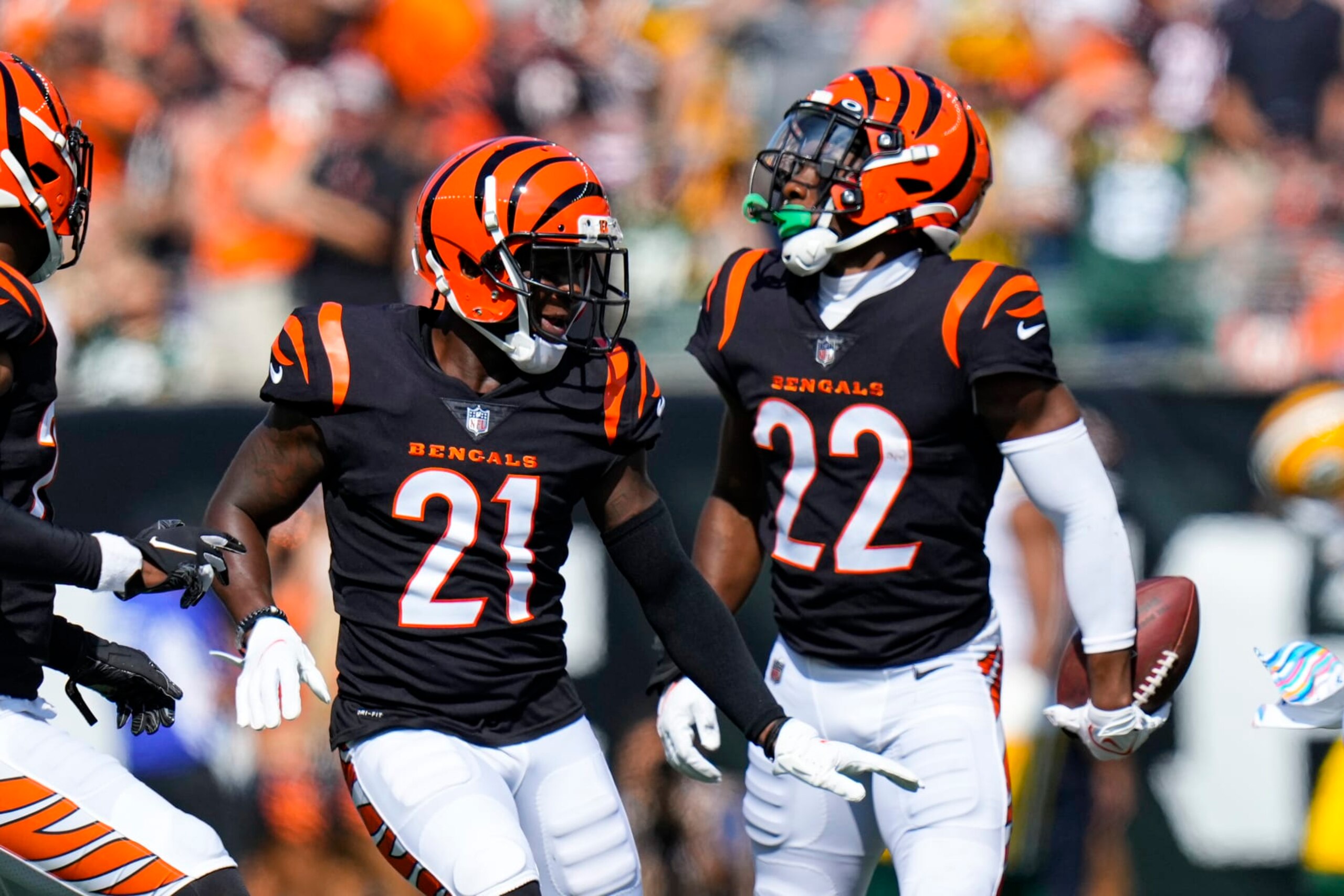 Mike Hilton and Chidobe Awuzie Mike Hilton and Chidobe Awuzie
