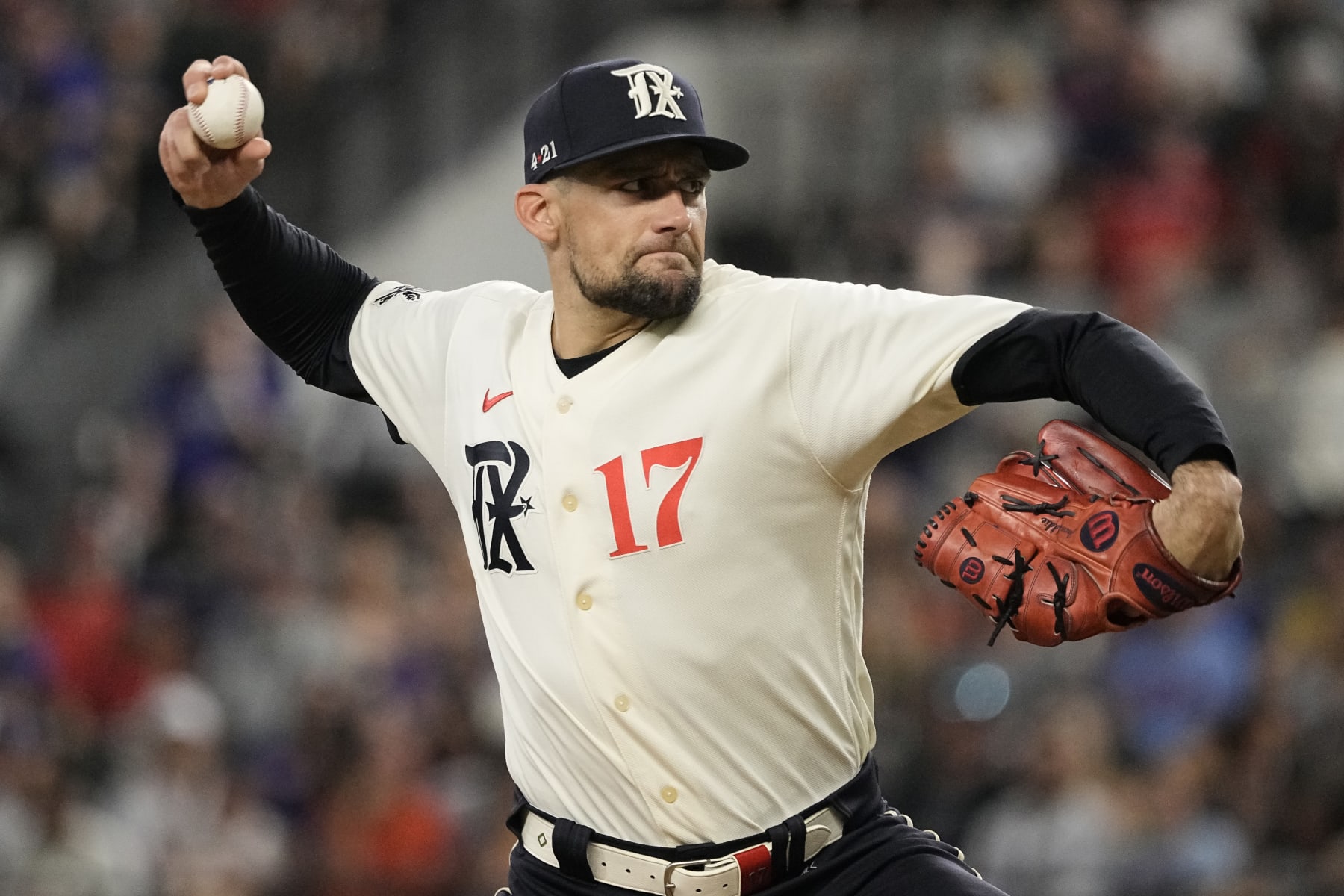 Texas' Nathan Eovaldi