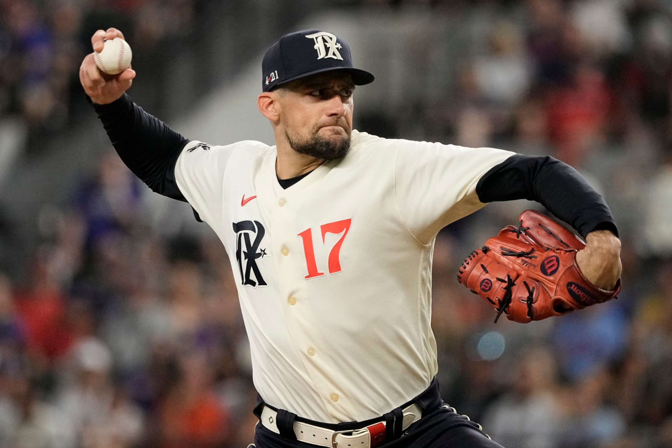 Texas' Nathan Eovaldi