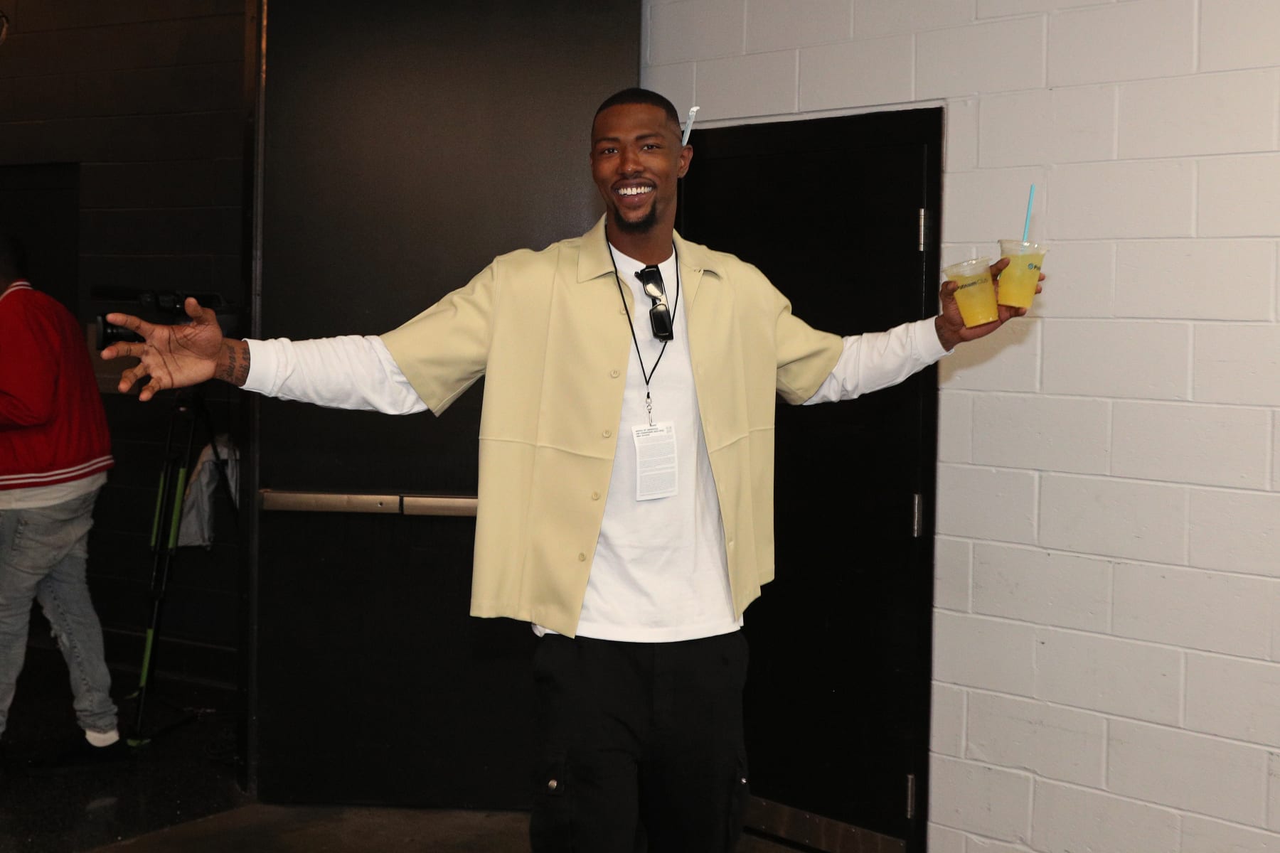 BOSTON, MA - MAY 29: Harry Giles attends Game 7 of the Eastern Conference Finals 2023 NBA Playoffs between the Miami Heat and the Boston Celtics on May 29, 2023 at the TD Garden in Boston, Massachusetts. NOTE TO USER: User expressly acknowledges and agrees that, by downloading and or using this photograph, User is consenting to the terms and conditions of the Getty Images License Agreement. Mandatory Copyright Notice: Copyright 2023 NBAE  (Photo by Chris Marion/NBAE via Getty Images)
