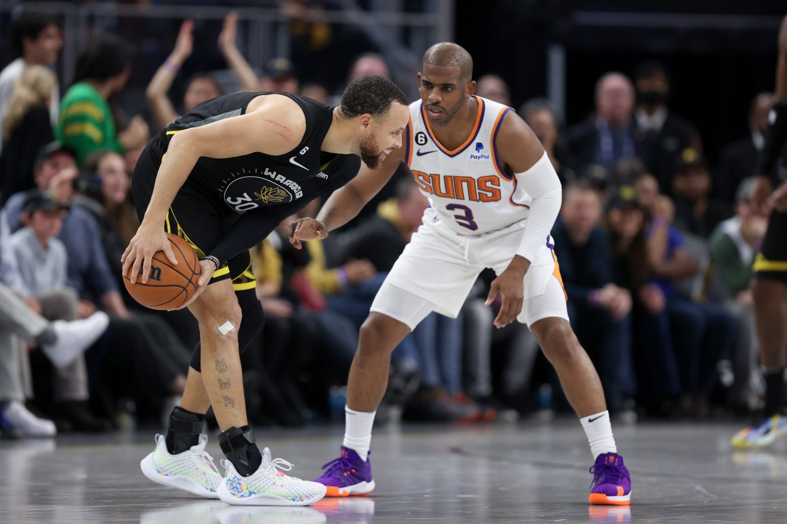 Stephen Curry and Chris Paul