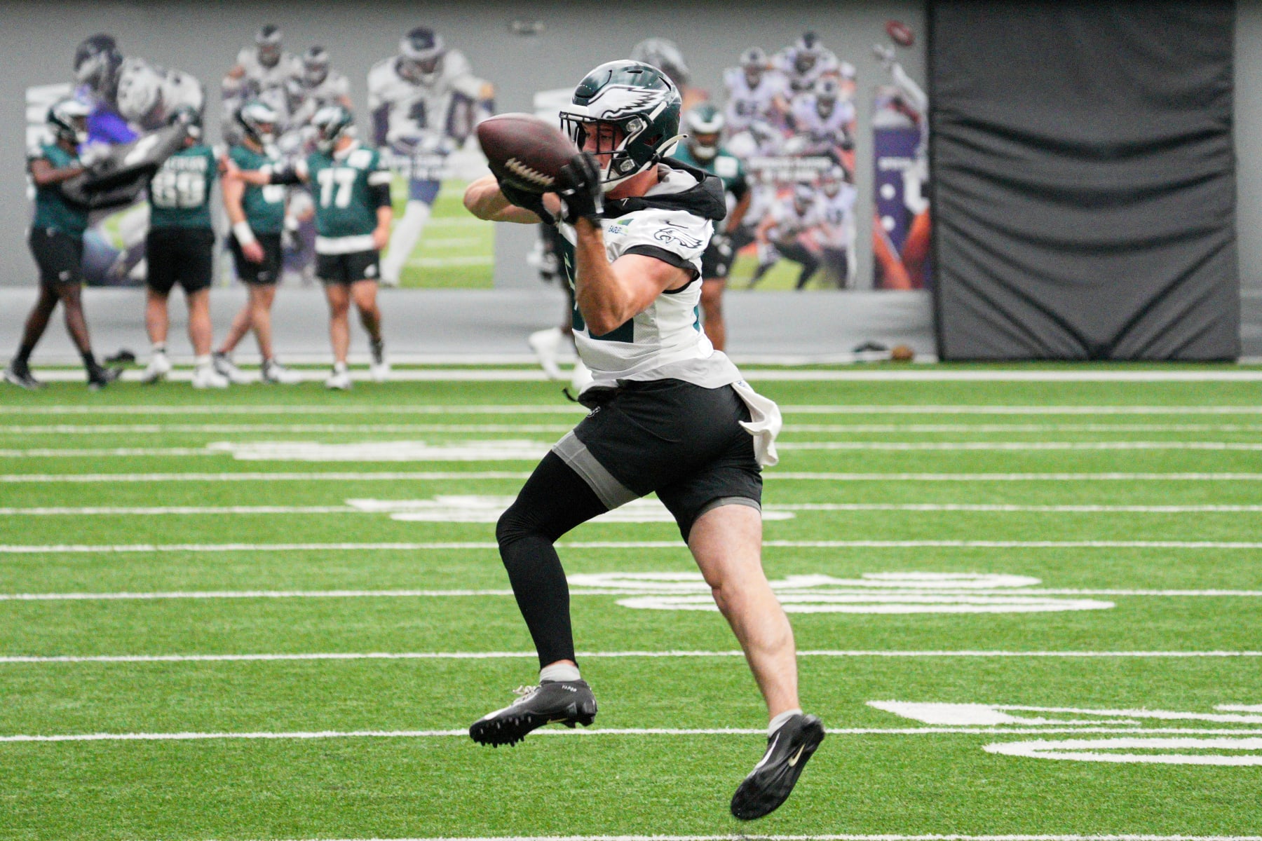 PHILADELPHIA, PA - JUNE 08: Philadelphia Eagles safety Reed Blankenship (32) participates in the Philadelphia Eagles OTA on June 8, 2023 at the NovaCare Complex in Philadelphia, PA. (Photo by Andy Lewis/Icon Sportswire via Getty Images)