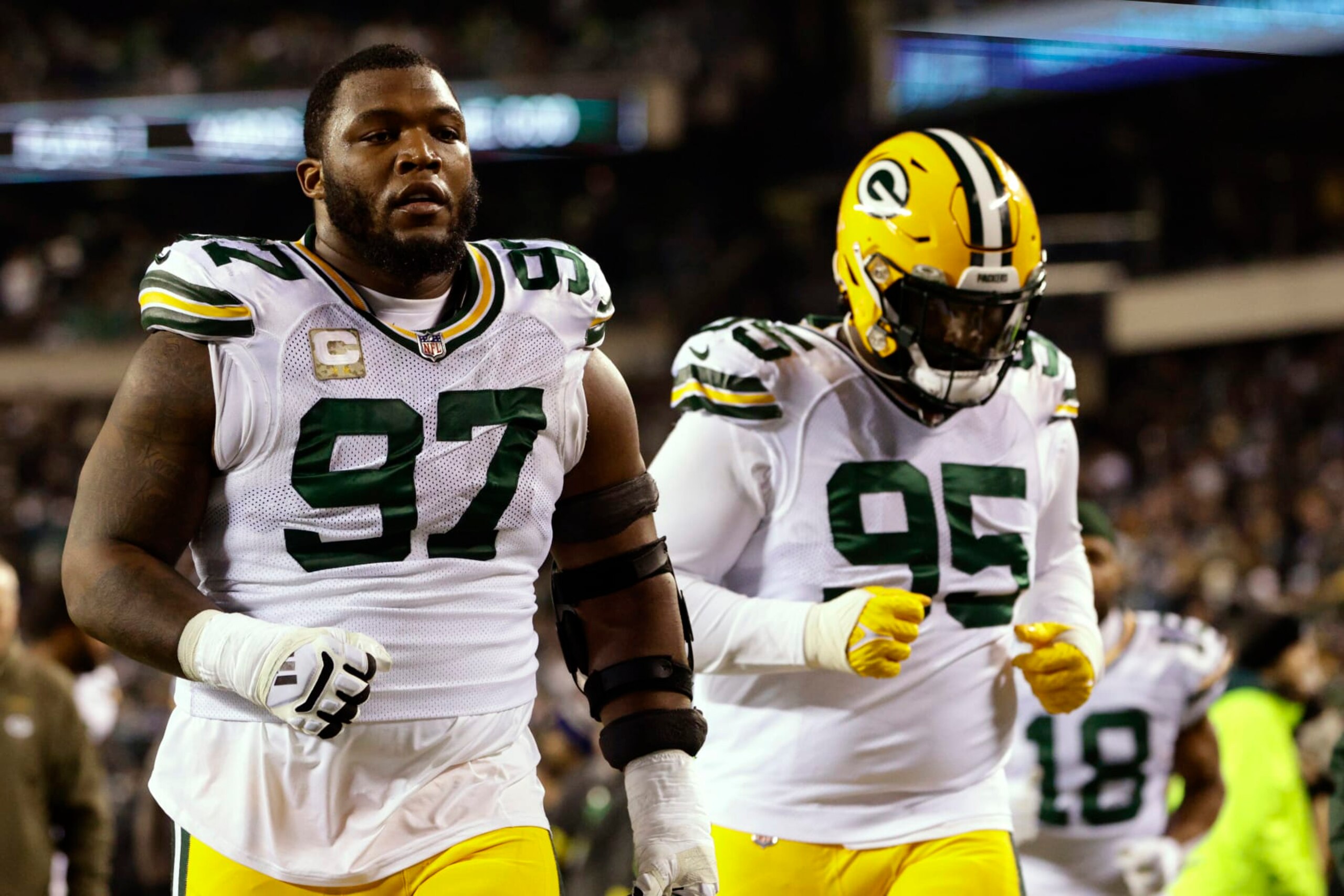 Kenny Clark and Devonte Wyatt