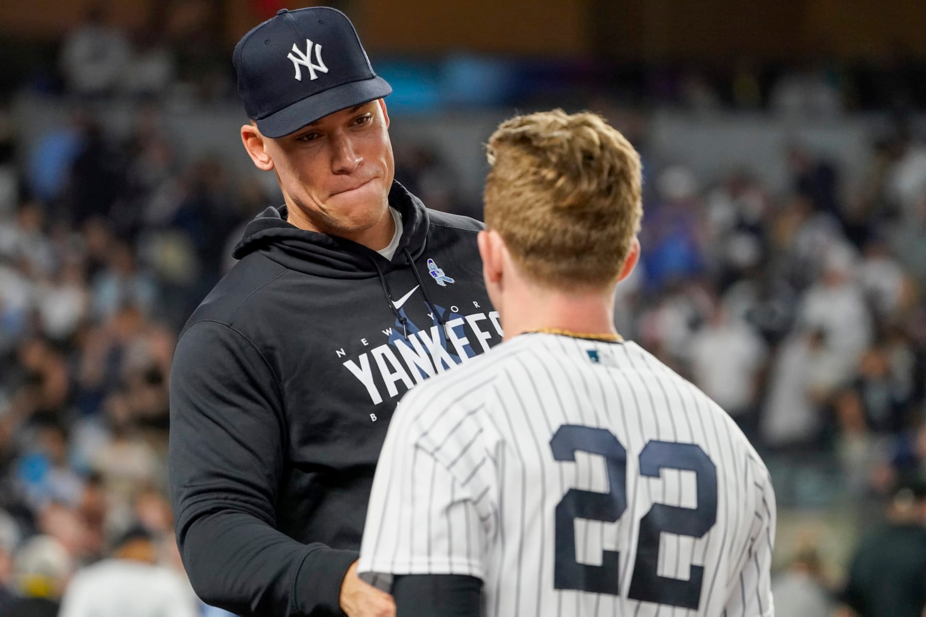 At some point it'll be Aaron Judge to the rescue for the Yankees. At some point it'll be Aaron Judge to the rescue for the Yankees.
