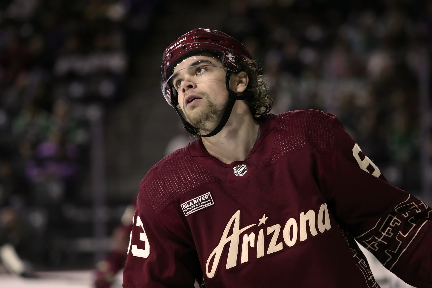 Matias Maccelli was a bright spot for the Coyotes in 2022-2023.