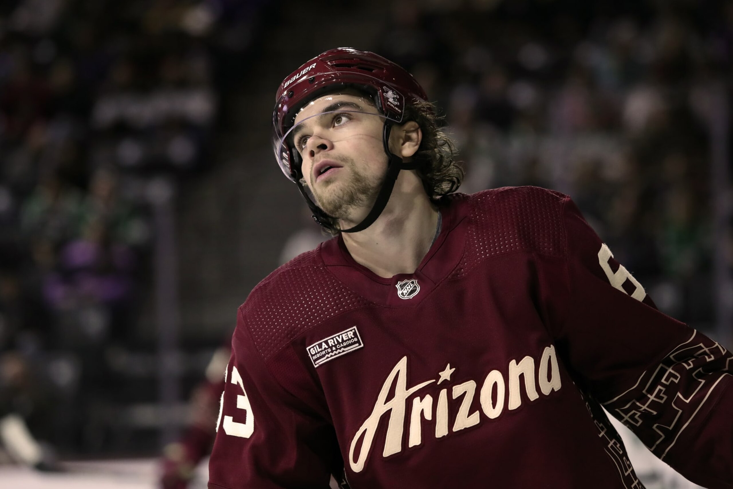 Matias Maccelli was a bright spot for the Coyotes in 2022-2023.