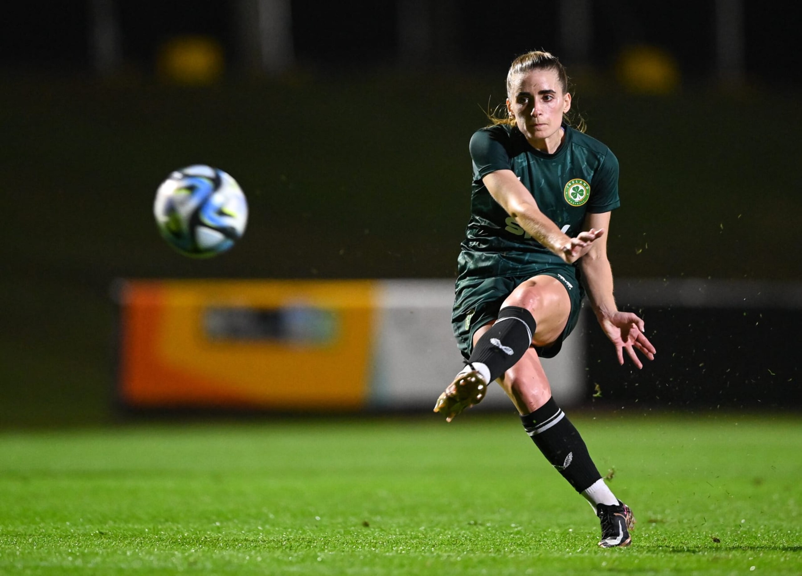 Chloe Mustaki of the Republic of Ireland