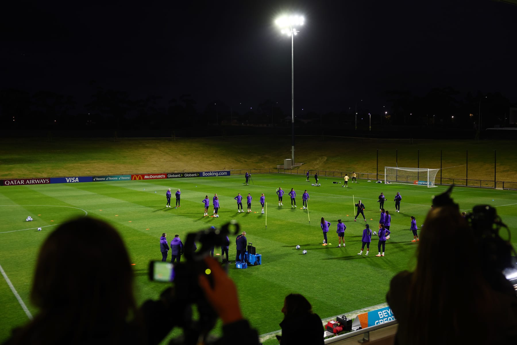 ADELAIDE, AUSTRALIA - JULY 23: General view during a Brazil open training session at SA Football Center on July 23, 2023 in Adelaide / Tarntanya, Australia. (Photo by Chris Hyde - FIFA/FIFA via Getty Images) ADELAIDE, AUSTRALIA - JULY 23: General view during a Brazil open training session at SA Football Center on July 23, 2023 in Adelaide / Tarntanya, Australia. (Photo by Chris Hyde - FIFA/FIFA via Getty Images)