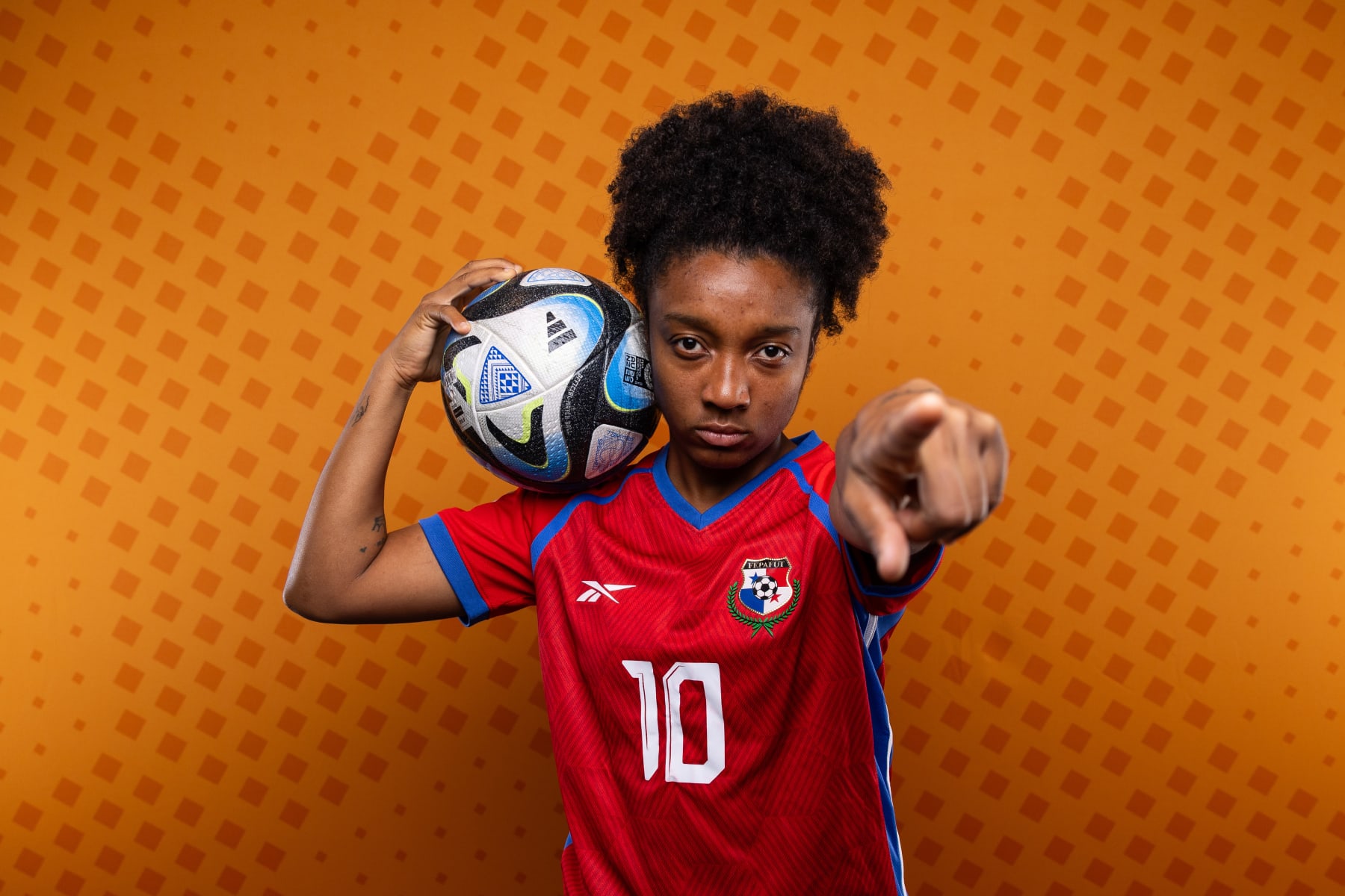 ADELAIDE, AUSTRALIA - JULY 18: Marta Cox of Panama poses for a portrait during the official FIFA Women's World Cup Australia & New Zealand 2023 portrait session on July 18, 2023 in Adelaide, Australia. (Photo by Darrian Traynor - FIFA/FIFA via Getty Images) ADELAIDE, AUSTRALIA - JULY 18: Marta Cox of Panama poses for a portrait during the official FIFA Women's World Cup Australia & New Zealand 2023 portrait session on July 18, 2023 in Adelaide, Australia. (Photo by Darrian Traynor - FIFA/FIFA via Getty Images)